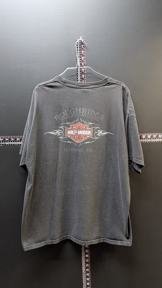 Harley-Davidson Roughrider Mandan North Dakota T-Shirt – 2XL
