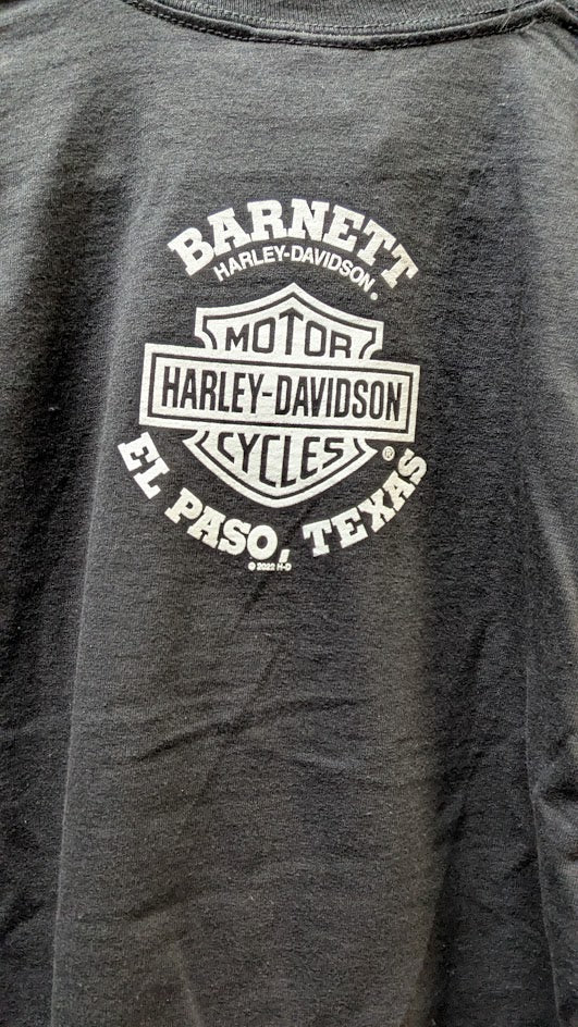 Harley-Davidson Barnett El Paso Texas Graphic T-Shirt – NWT – Size Youth Medium