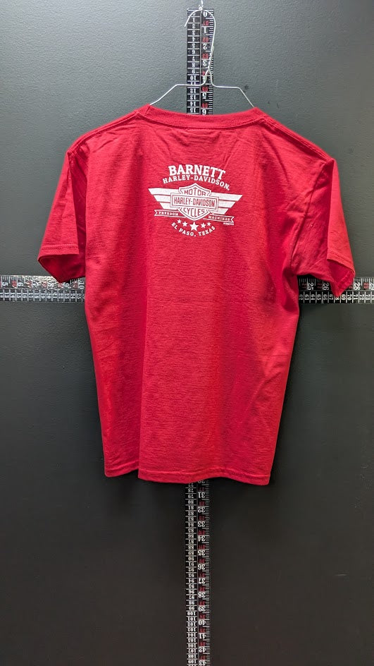 Harley-Davidson Youth Red Varsity Graphic T-Shirt – NWT – Size Medium