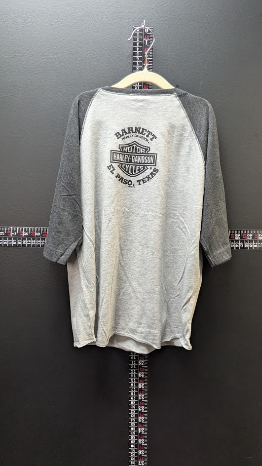 Harley-Davidson Youth Raglan Baseball Tee – NWT – Size Small