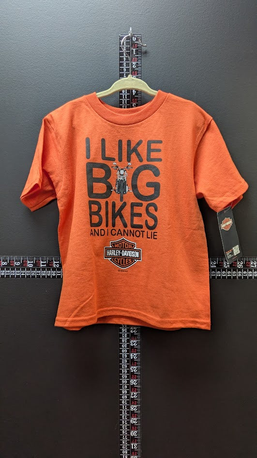 Harley-Davidson "I Like Big Bikes And I Cannot Lie" Toddler T-Shirt – NWT – Size 4T