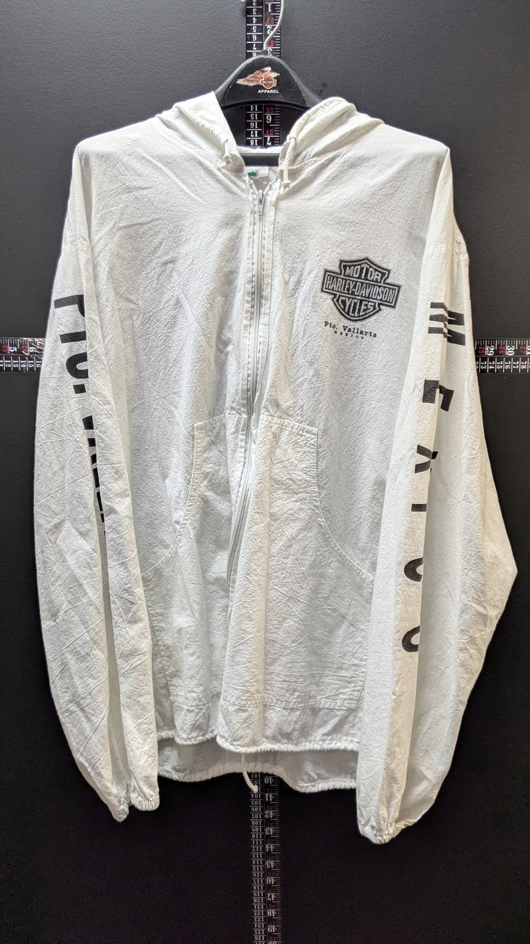 Vintage Harley-Davidson Puerto Vallarta Mexico Windbreaker Jacket – XXL