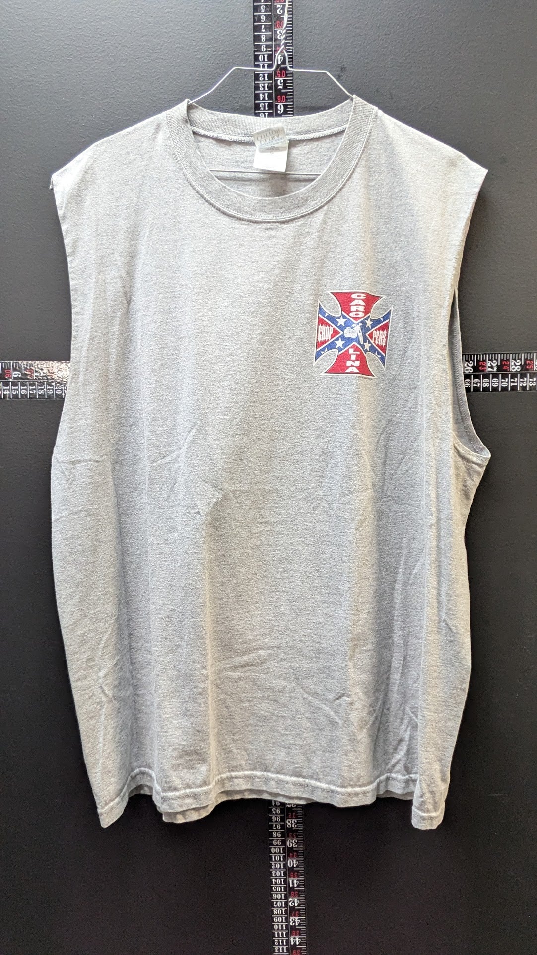 Vintage Carolina Choppers Sleeveless Biker T-Shirt – XL