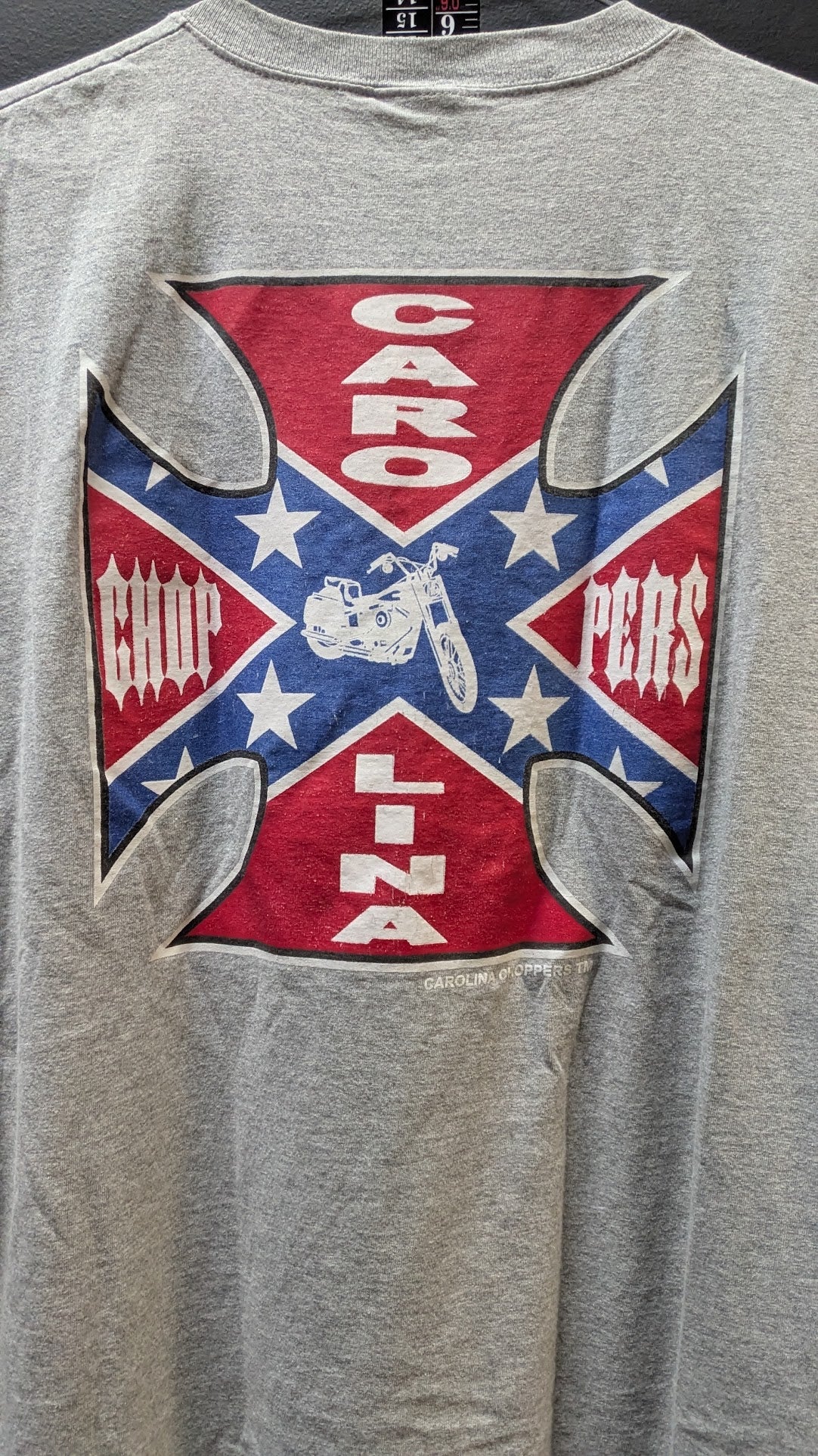 Vintage Carolina Choppers Sleeveless Biker T-Shirt – XL