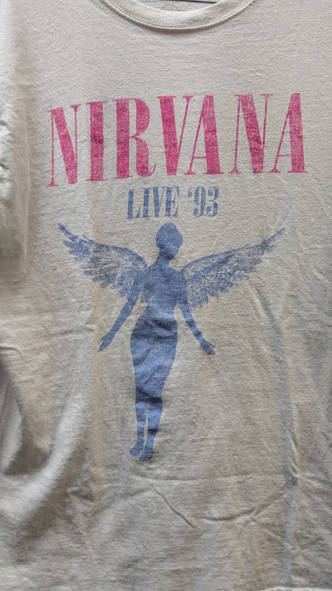 Nirvana Live '93 Graphic T-Shirt – Size Large