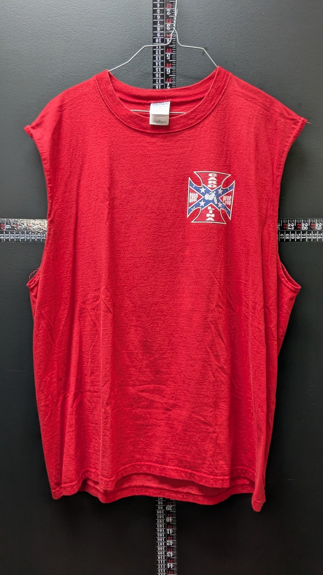 Vintage Carolina Choppers Sleeveless Biker T-Shirt – XL