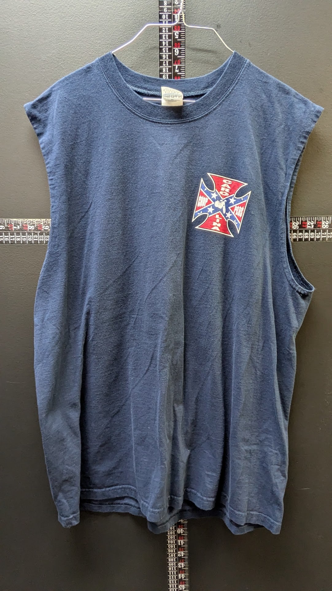 Carolina Choppers Sleeveless Biker T-Shirt – XL