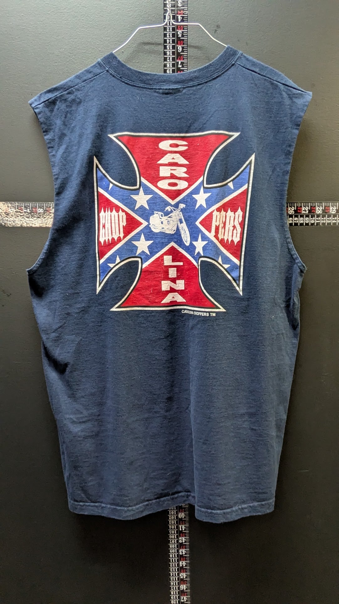 Carolina Choppers Sleeveless Biker T-Shirt – XL