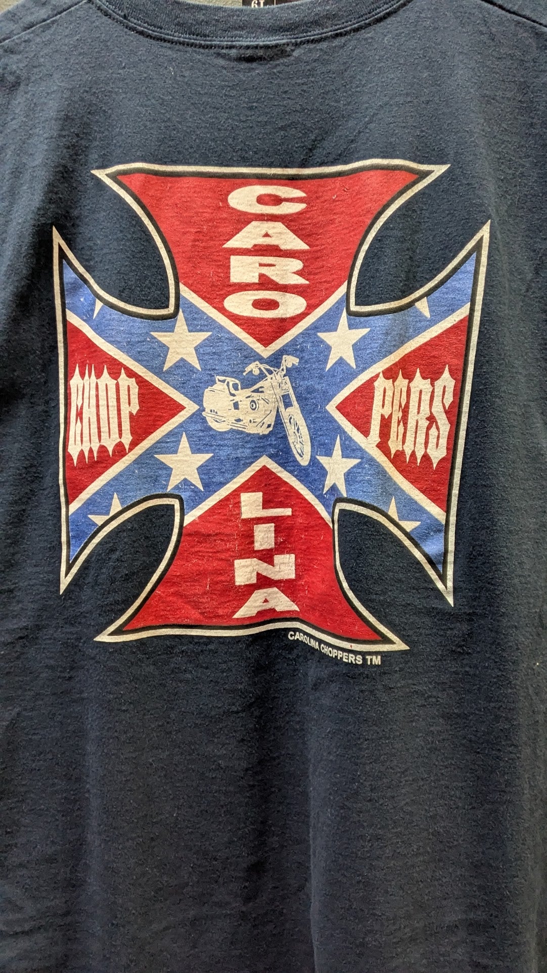Carolina Choppers Sleeveless Biker T-Shirt – XL