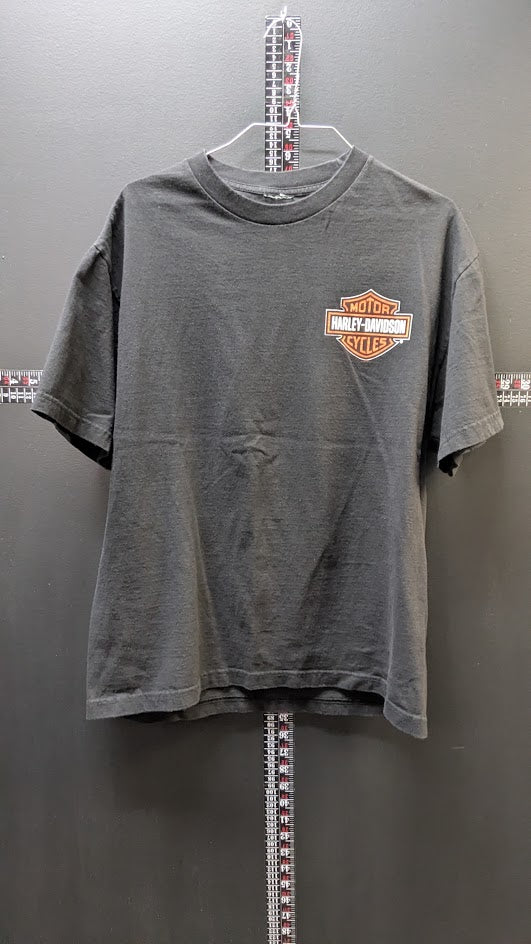 2021 Harley-Davidson Black Sheep Huntington WV Dealer T-Shirt Black Double Sided