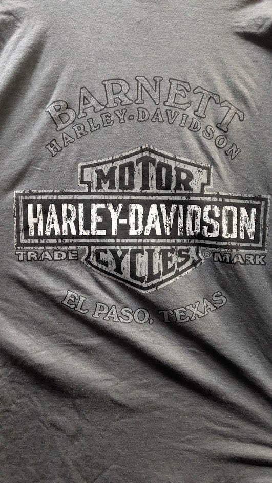 Harley-Davidson 4XLT Tall Dealer T-Shirt – New With Tags – Barnett Texas Harley-Davidson