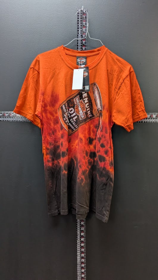 Harley-Davidson Flame Fade Dealer T-Shirt – NWT – Size Small
