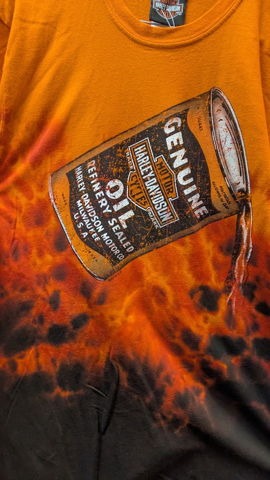 Harley-Davidson Flame Fade Dealer T-Shirt – NWT – Size Small