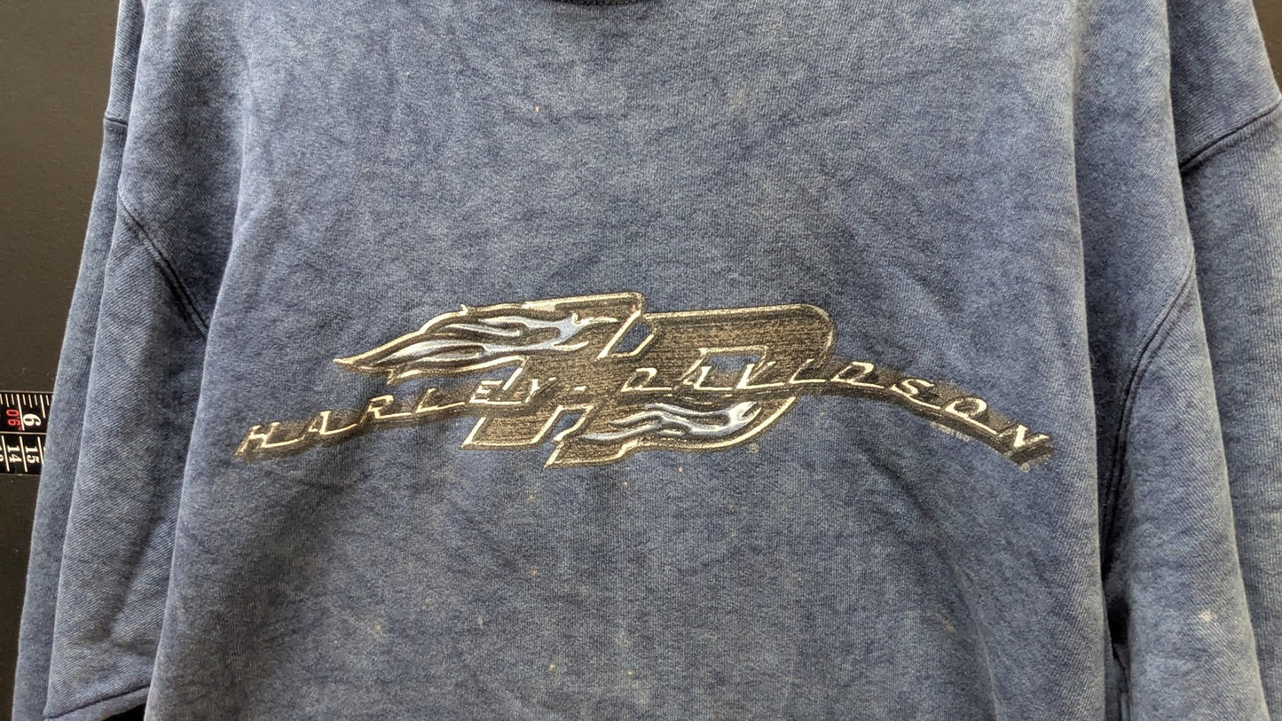 Vintage 2001 Harley-Davidson Buckminn's Xenia Ohio Crewneck Sweatshirt