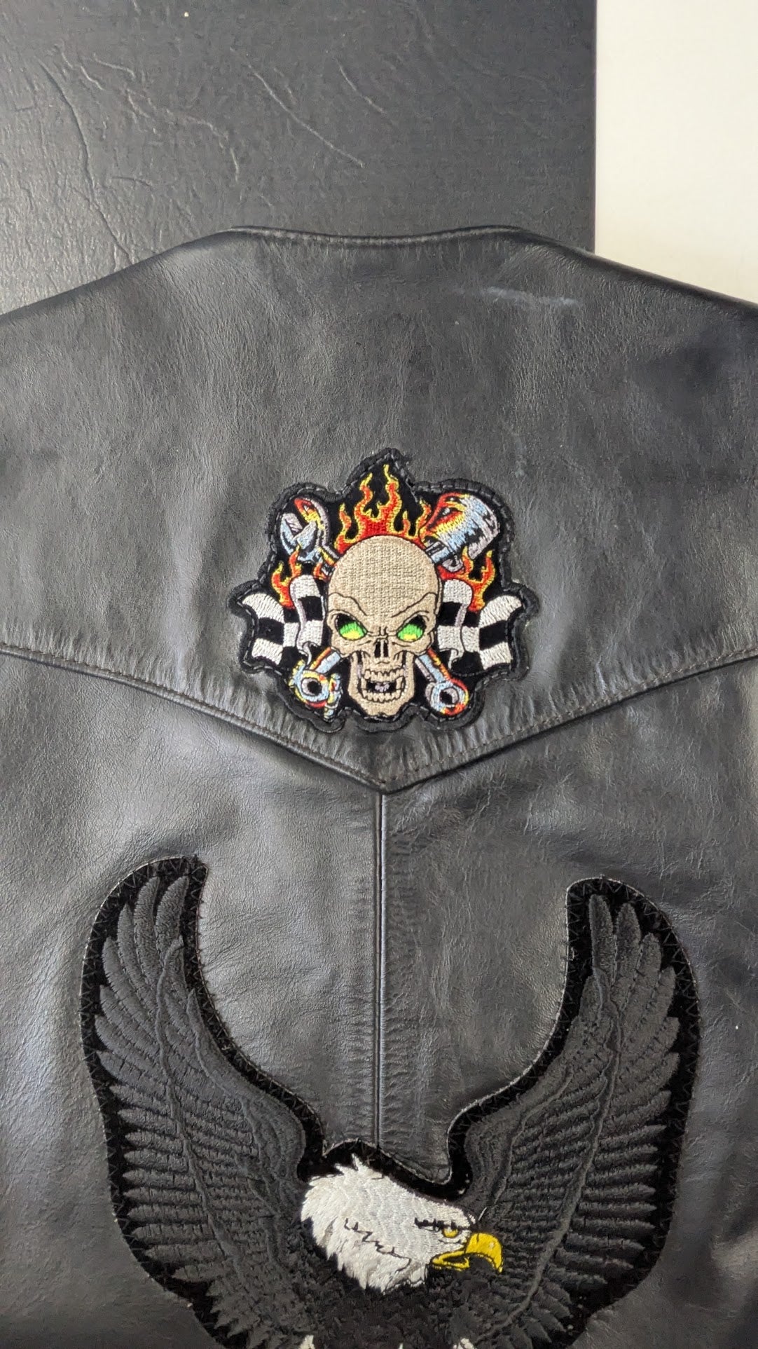 Vintage Harley-Davidson Leather Vest Road King Biker Vest USA Made Large