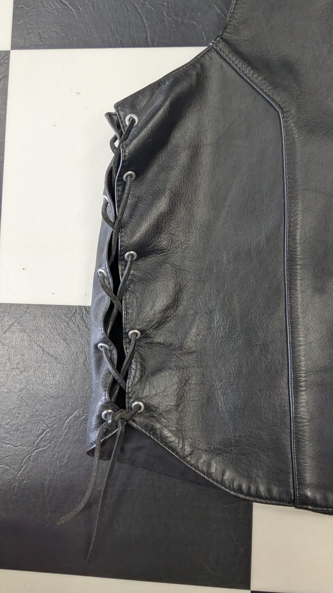 Vintage Harley-Davidson Leather Vest Road King Biker Vest USA Made Large