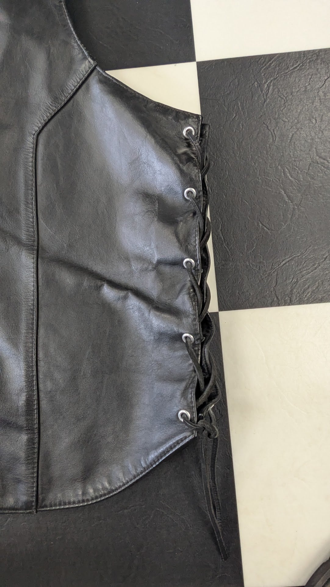 Vintage Harley-Davidson Leather Vest Road King Biker Vest USA Made Large