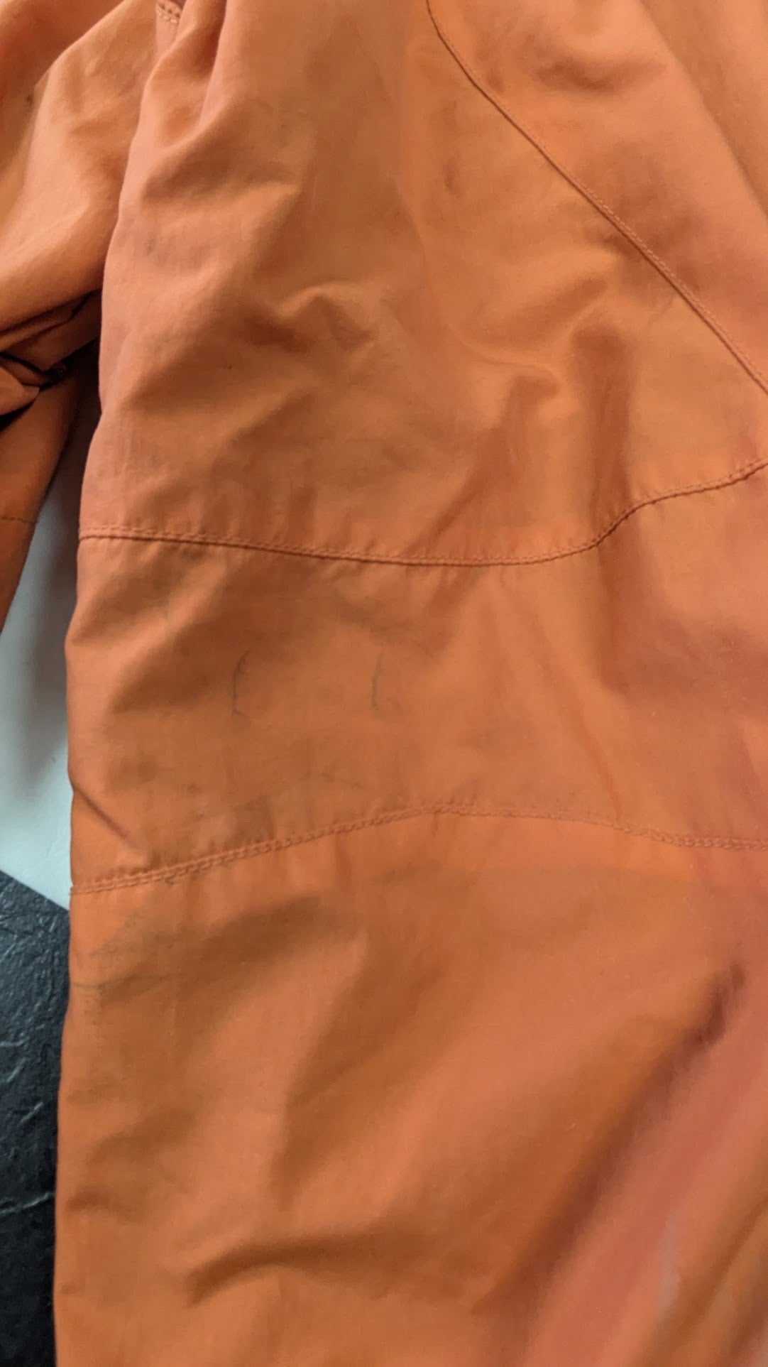 Harley-Davidson Orange Hooded Jacket Women's Small Lightweight Riding Coat