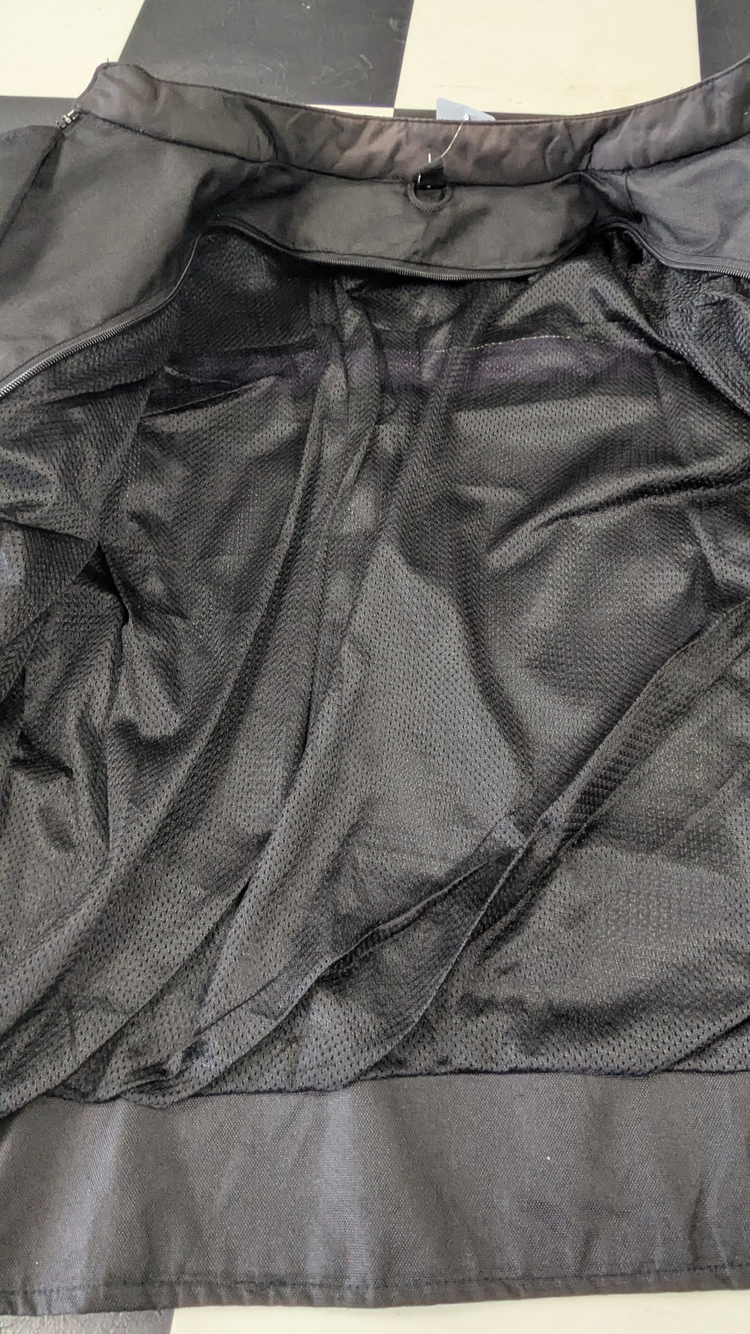 Vance Leathers Women's Motorcycle Riding Jacket Black Purple Size Large Removable Liner