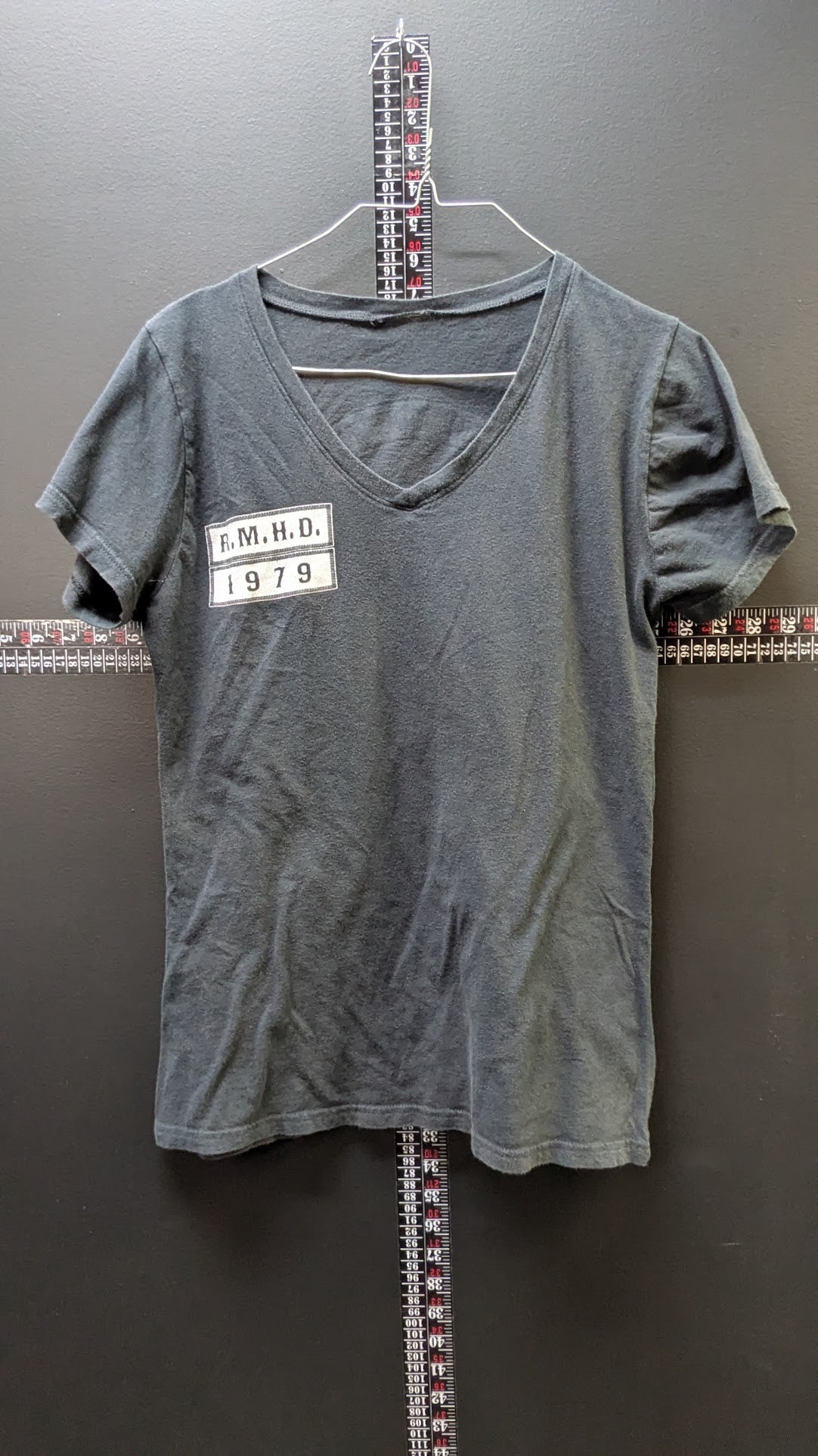 Harley-Davidson Women's Rocky Mountain Harley-Davidson Denver Colorado V-Neck T-Shirt Medium