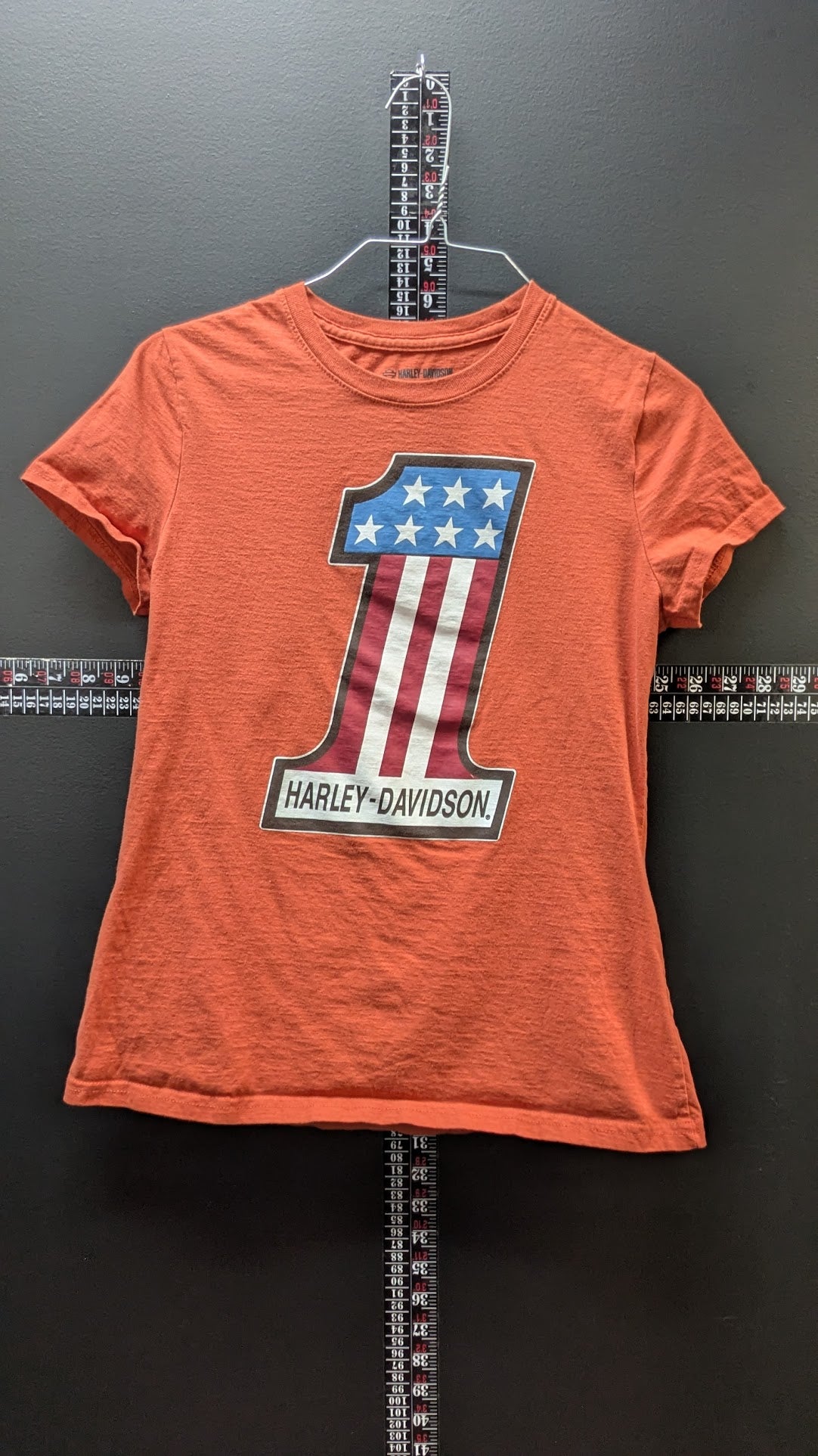 Harley-Davidson New Port Richey Florida Women's Small Patriotic #1 Dealer T-Shirt
