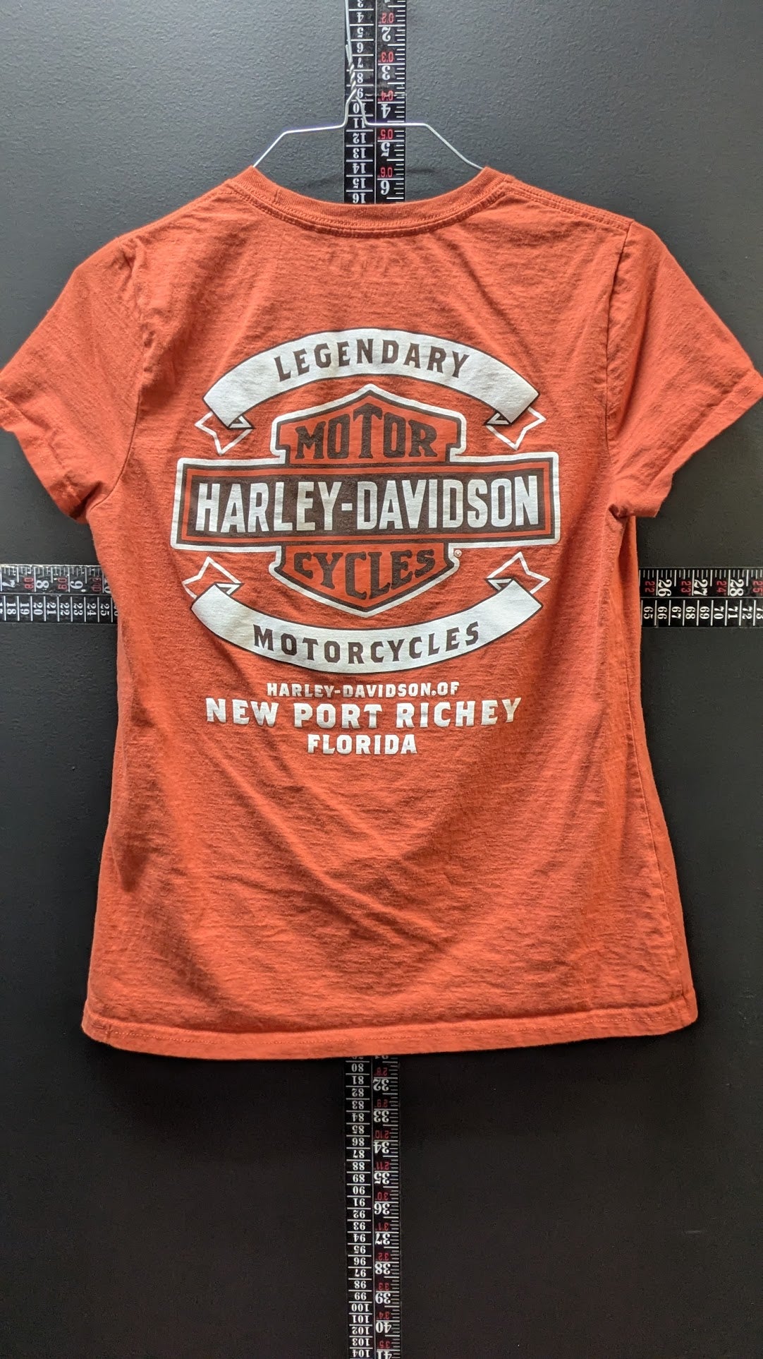 Harley-Davidson New Port Richey Florida Women's Small Patriotic #1 Dealer T-Shirt