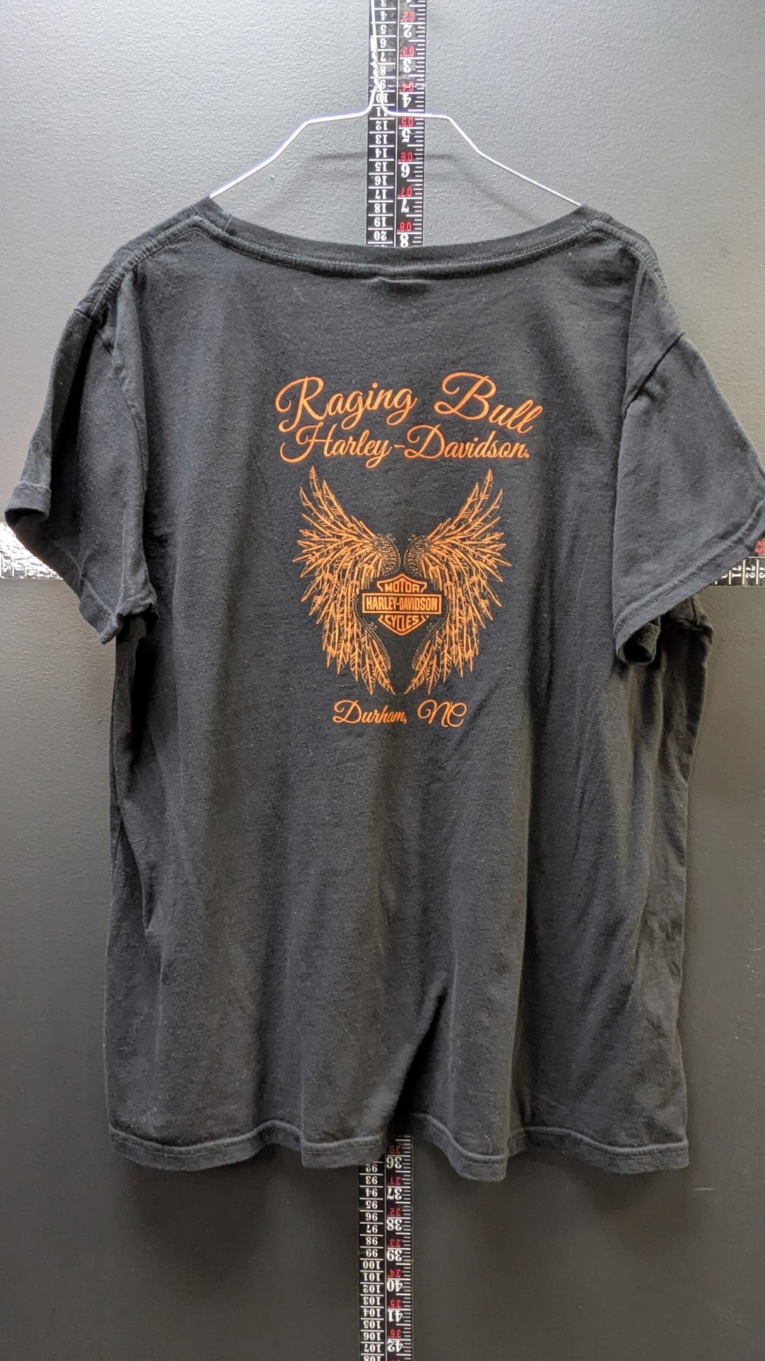 Harley-Davidson Raging Bull Durham NC 3XL Black Dealer T-Shirt