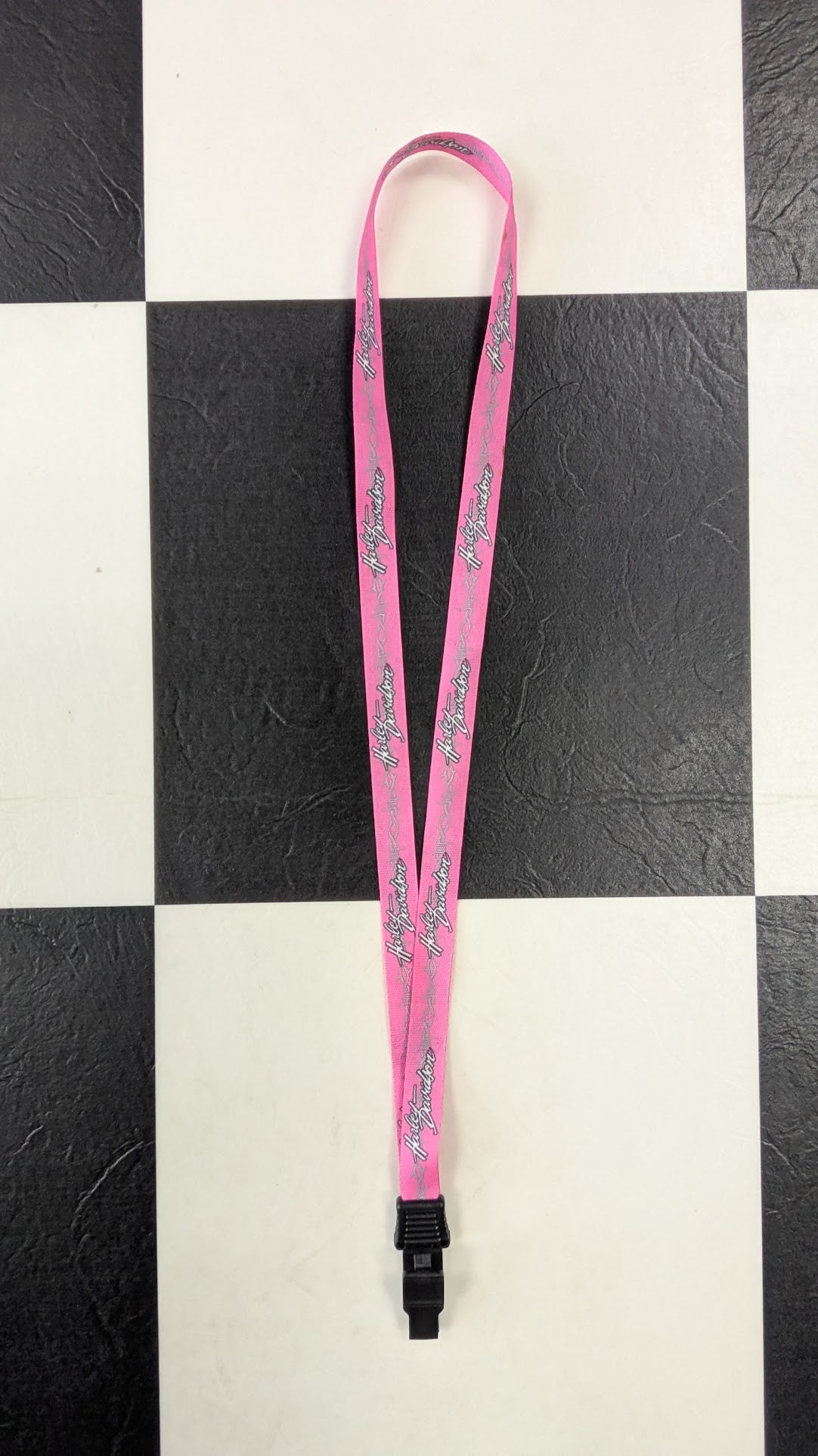 Harley-Davidson Pink Breakaway Lanyard Keychain Badge Holder