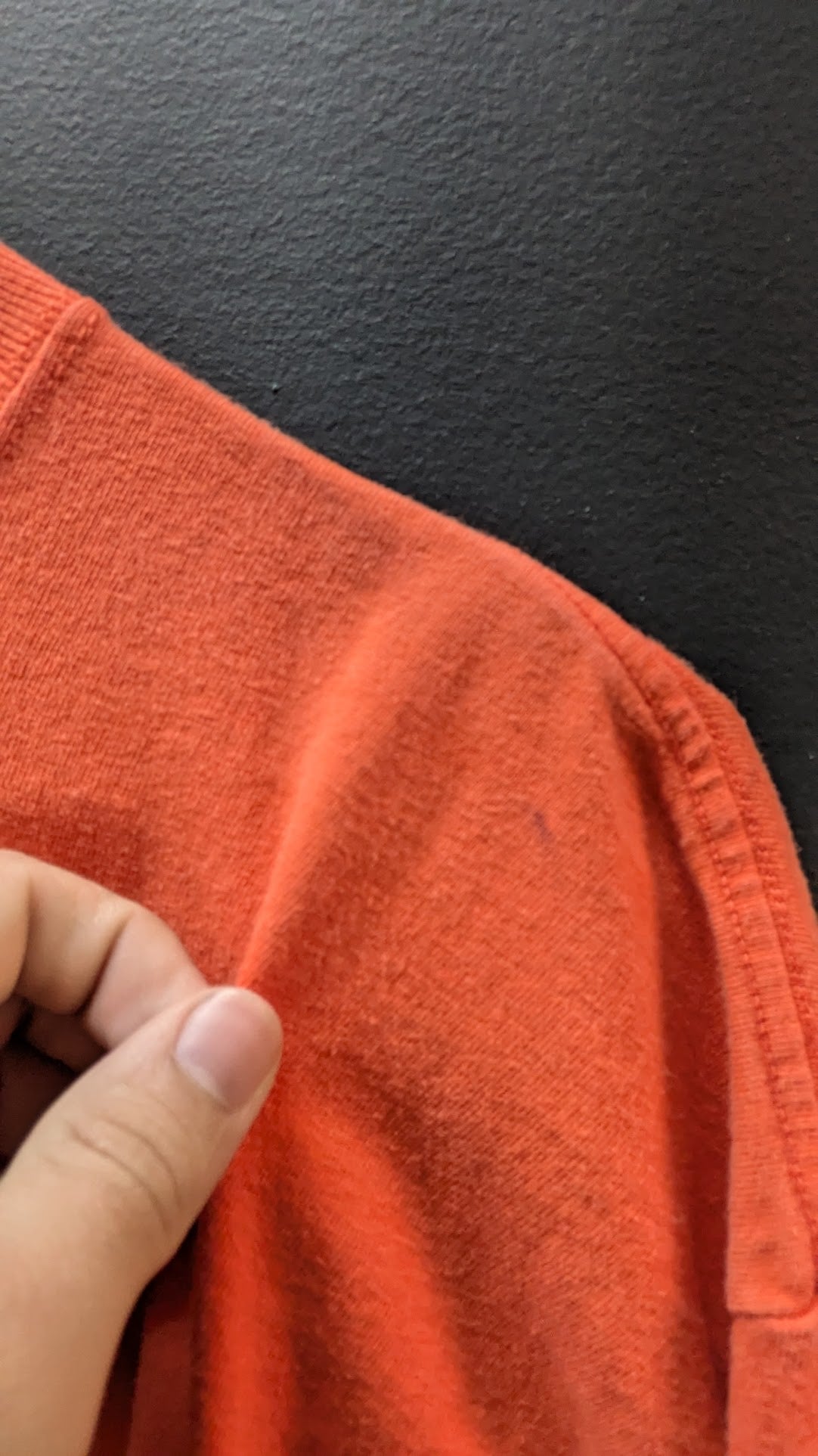 Harley-Davidson Buckminn's Xenia Ohio Long Sleeve T-Shirt Orange Large 2009