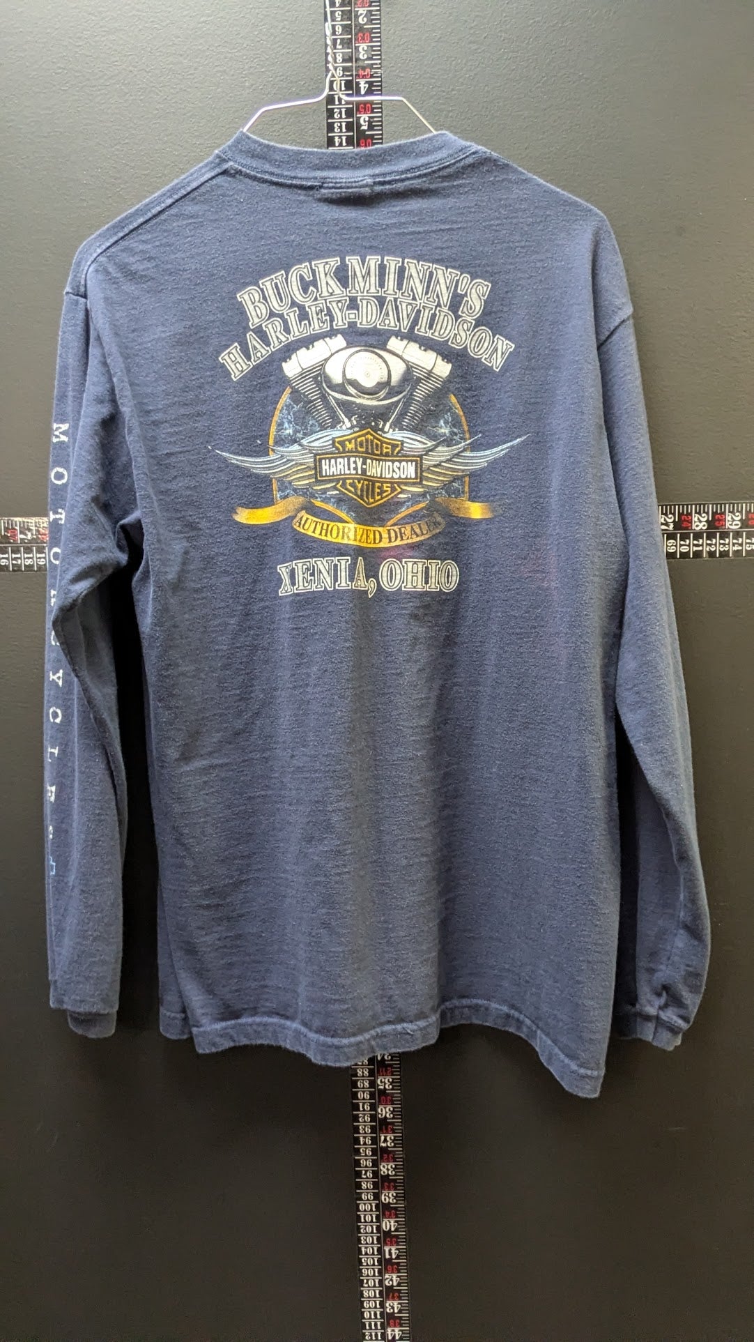 Vintage Harley-Davidson Buckminn's Xenia Ohio Long Sleeve T-Shirt – Medium
