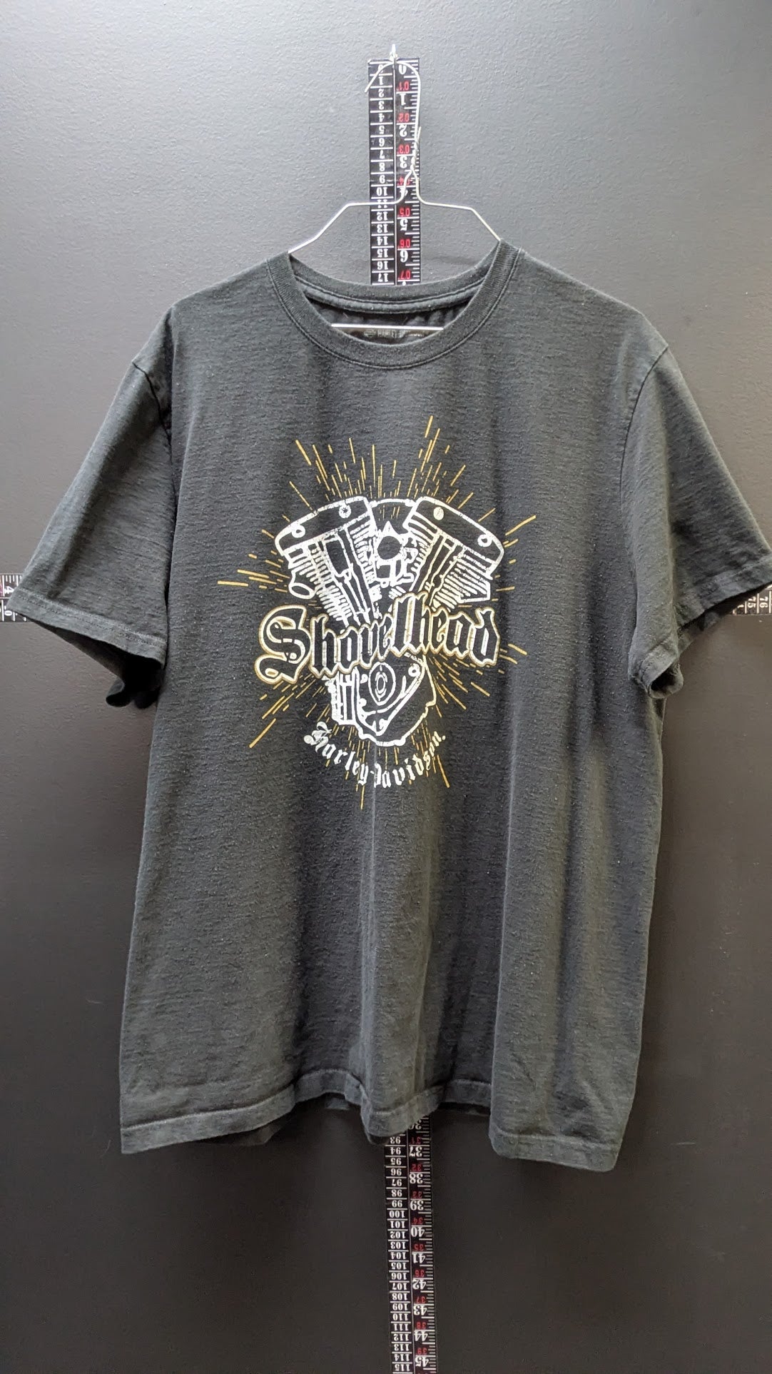 Harley-Davidson Shovelhead Engine Graphic T-Shirt Black O'Toole's Wurtsboro NY Size XL