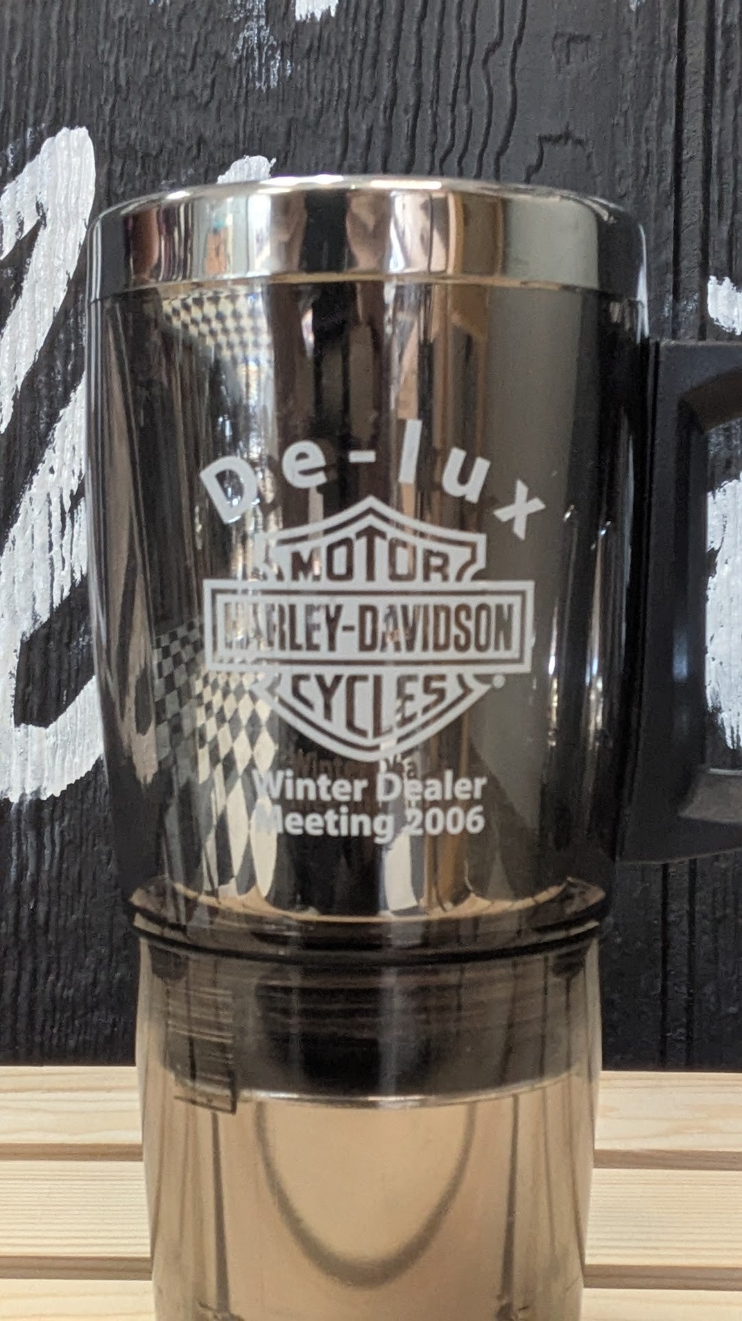 Harley-Davidson Deluxe Winter Dealer Meeting 2006 Travel Mug – Insulated Commemorative Cup