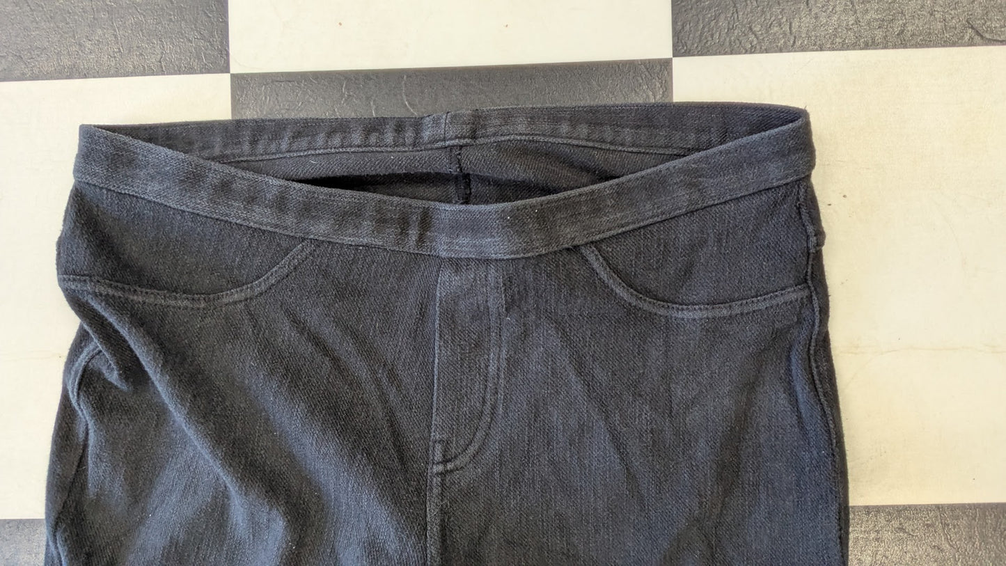 Simply Vera Vera Wang Jeggings Women's Medium Dark Wash Pull On Stretch Denim Look