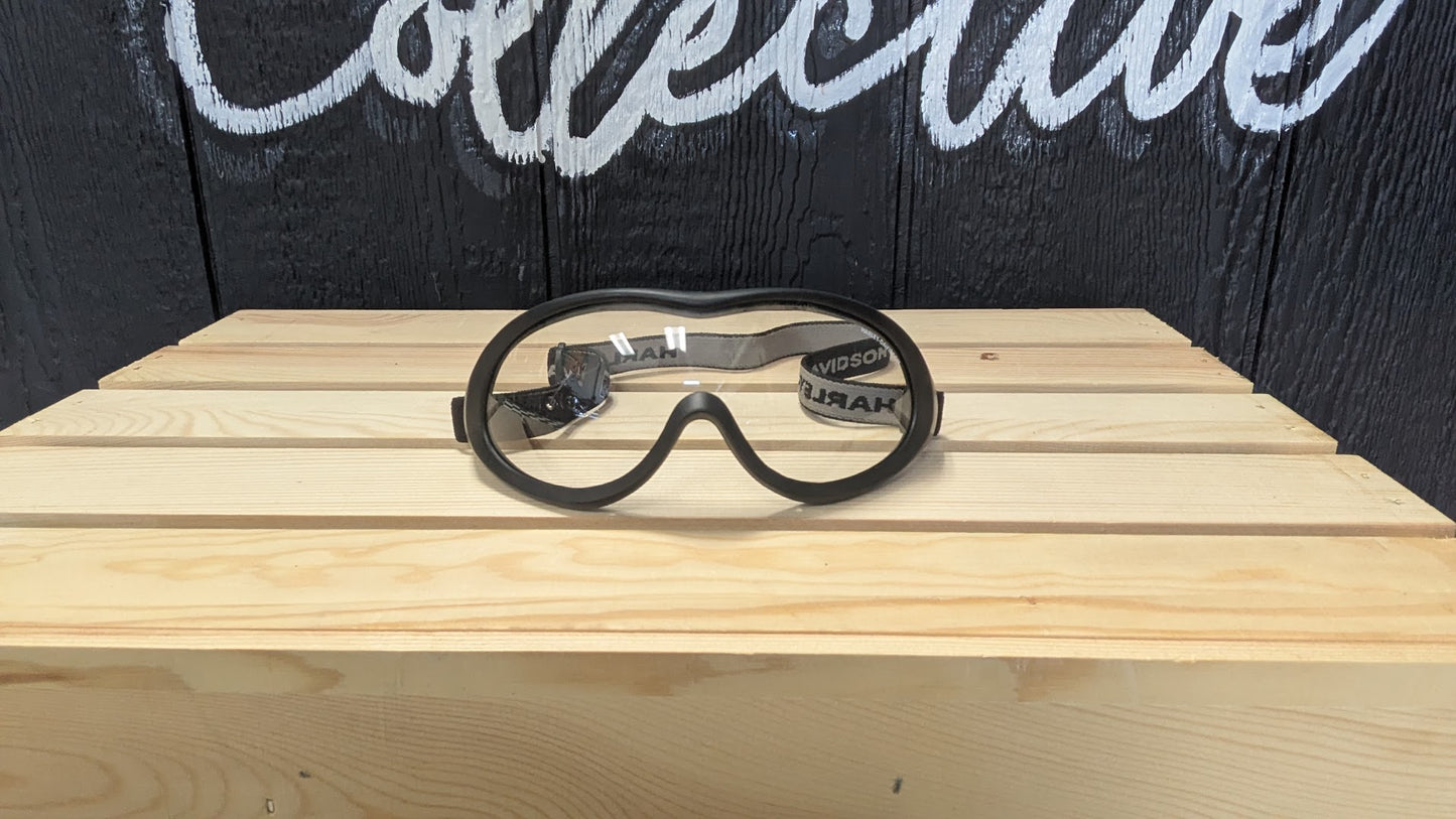 Harley-Davidson Motorcycle Riding Glasses Goggles Interchangeable Clear & Smoke Lenses
