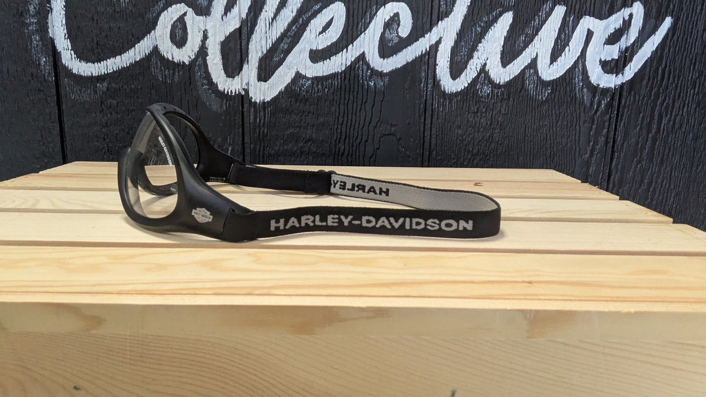 Harley-Davidson Motorcycle Riding Glasses Goggles Interchangeable Clear & Smoke Lenses