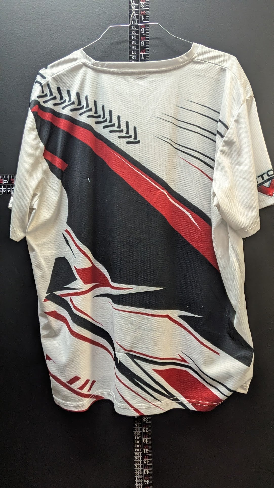 Victory Motorcycles Racing Jersey Shirt Men's 4XL White Red Black Motocross Riding