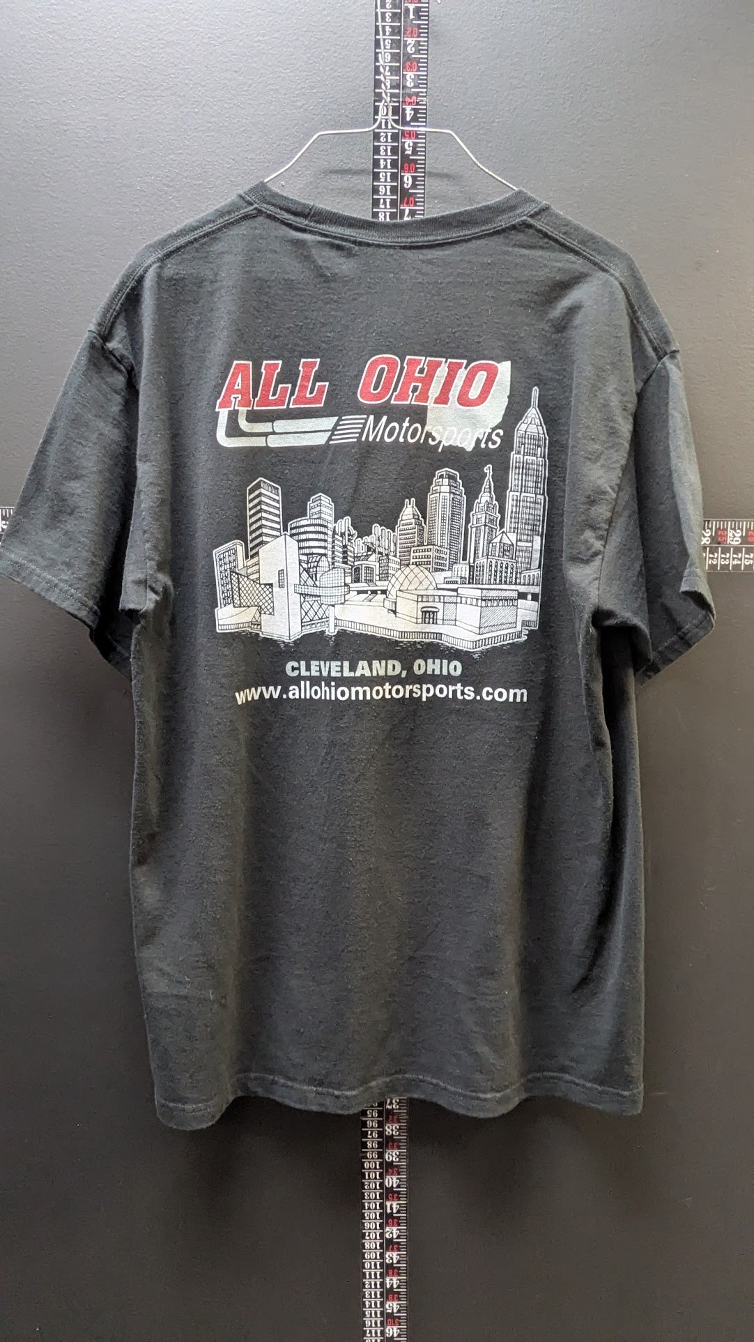 Victory Motorcycles "Riding Into The Future" Graphic T-Shirt – Men's Large Black
