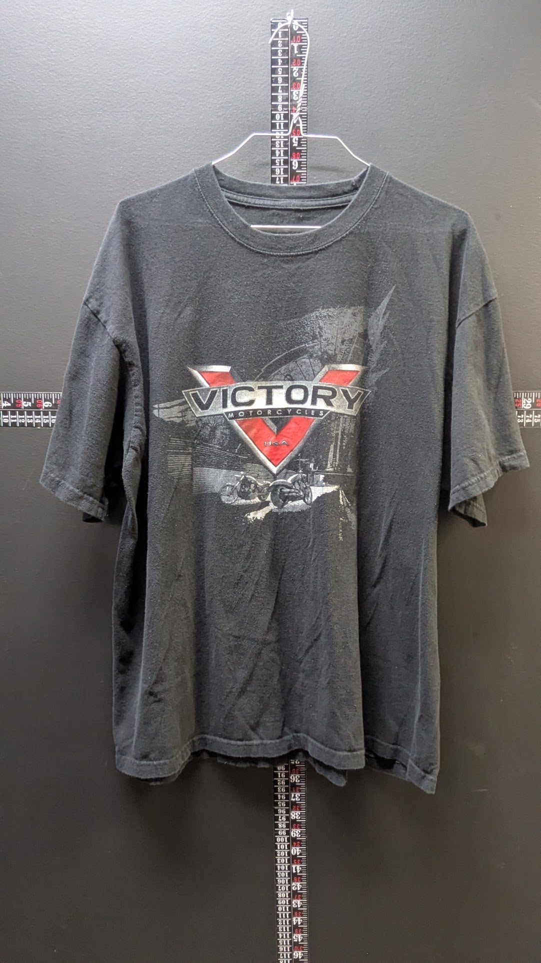 Victory Motorcycles Graphic T-Shirt – XL – Black Dealer Tee