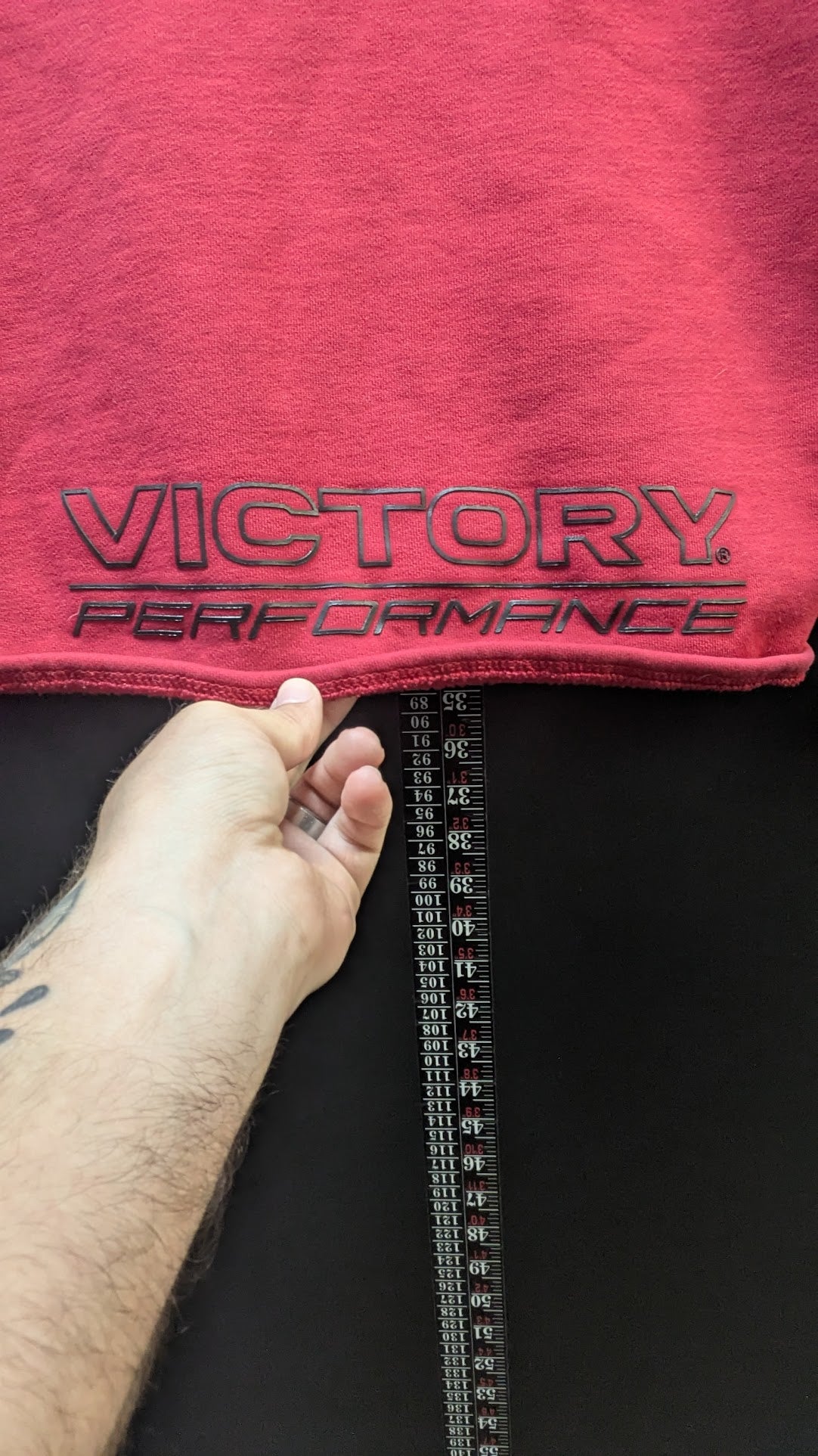 Victory Motorcycles Women's Full Zip Hooded Sweatshirt Jacket – 2XL – Red/Black