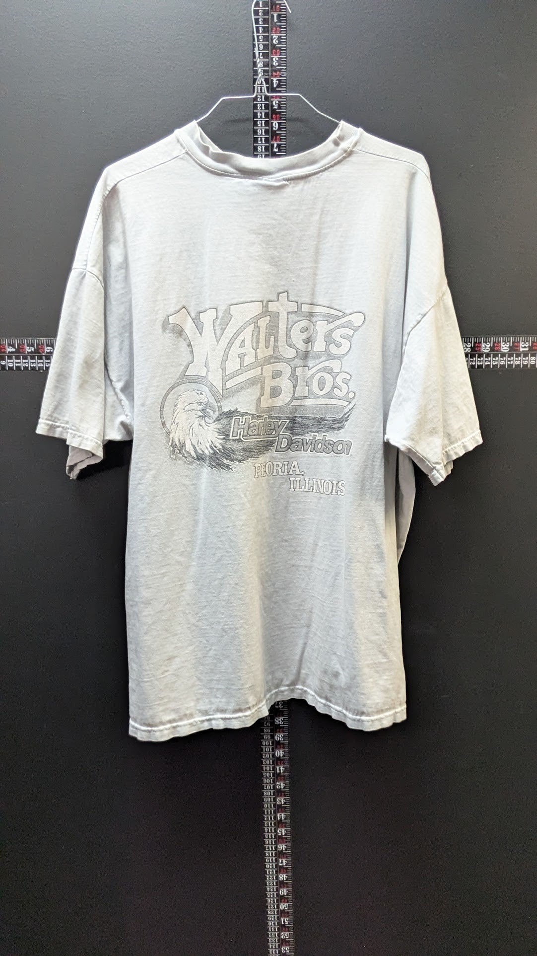 Vintage 1998 Harley-Davidson "Harley Is Life. Just Details." T-Shirt Men's XXXL Gray