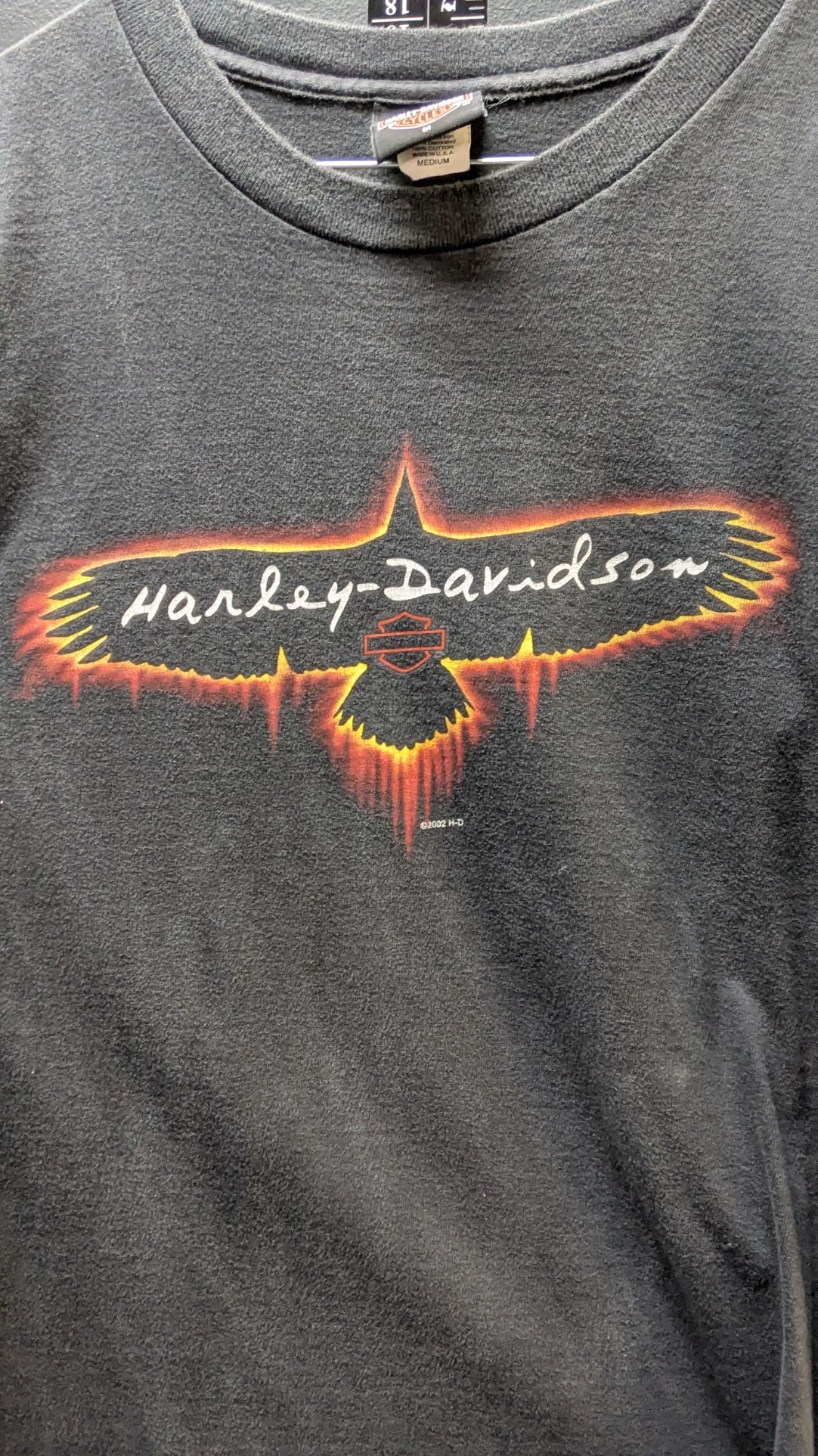 Vintage Harley-Davidson Outer Banks North Carolina T-Shirt Men's Medium Black