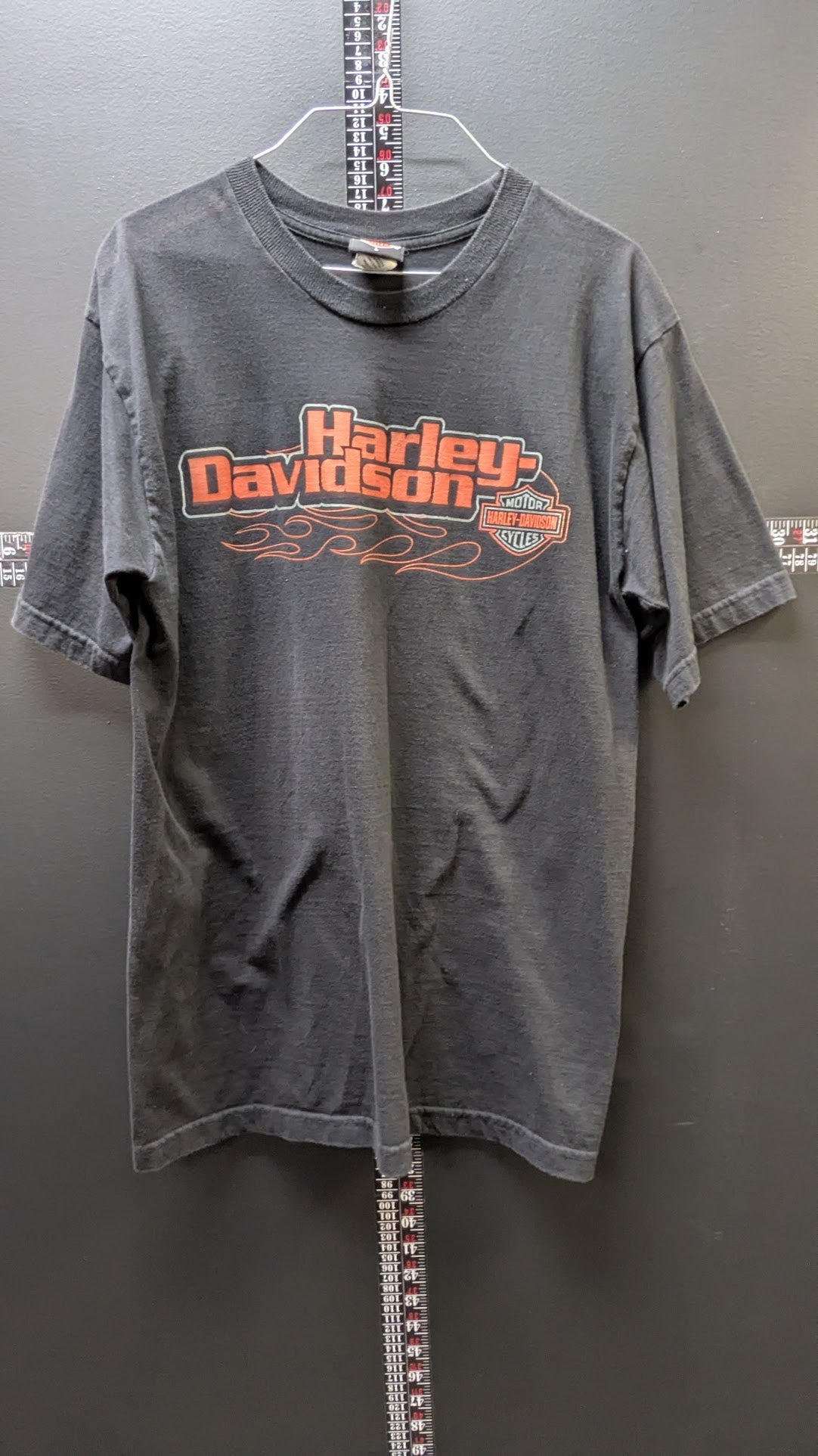 Vintage 2005 Harley-Davidson Edinburgh Scotland T-Shirt Men's Large Black