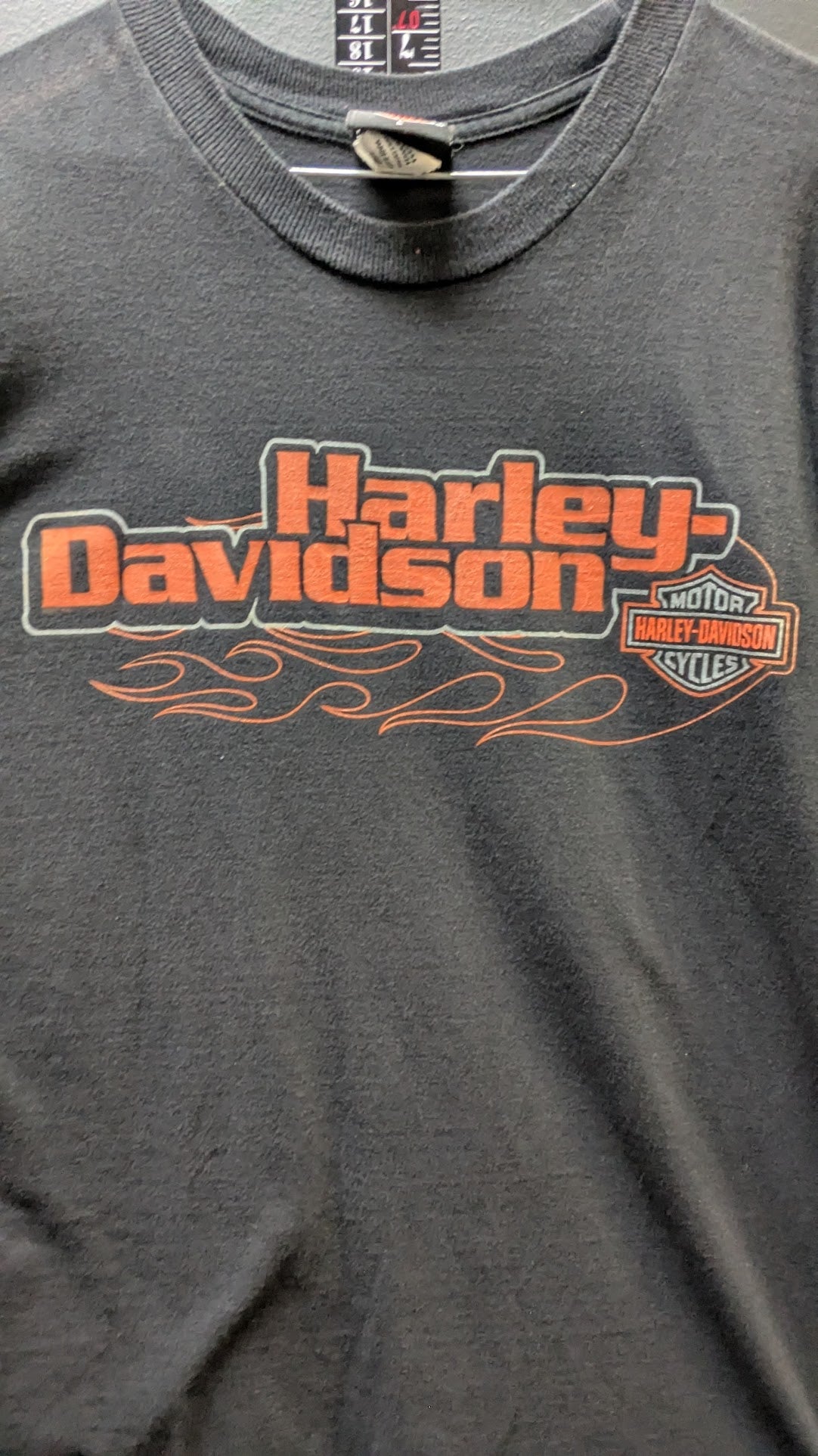 Vintage 2005 Harley-Davidson Edinburgh Scotland T-Shirt Men's Large Black