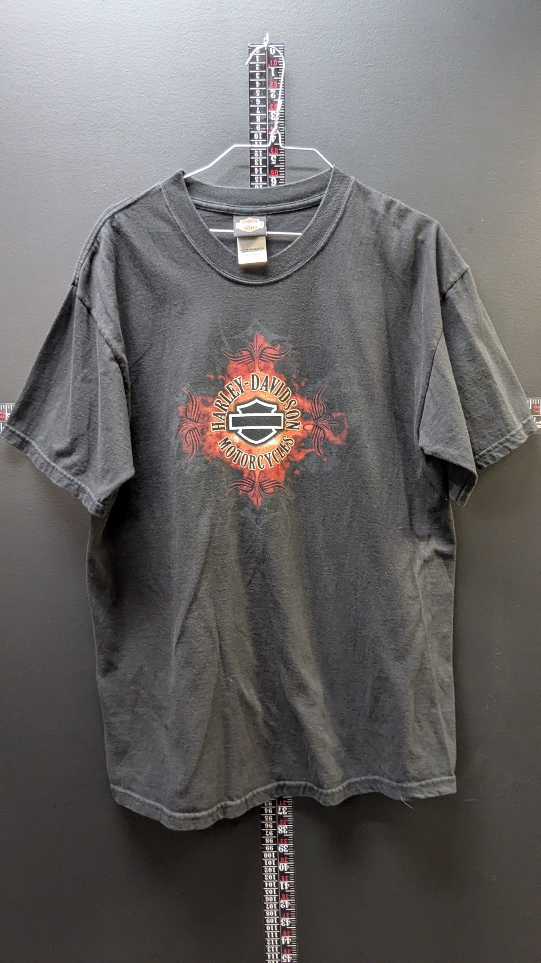 Vintage 2002 Harley-Davidson Mobile Bay Alabama T-Shirt Men's Large Black USA Made