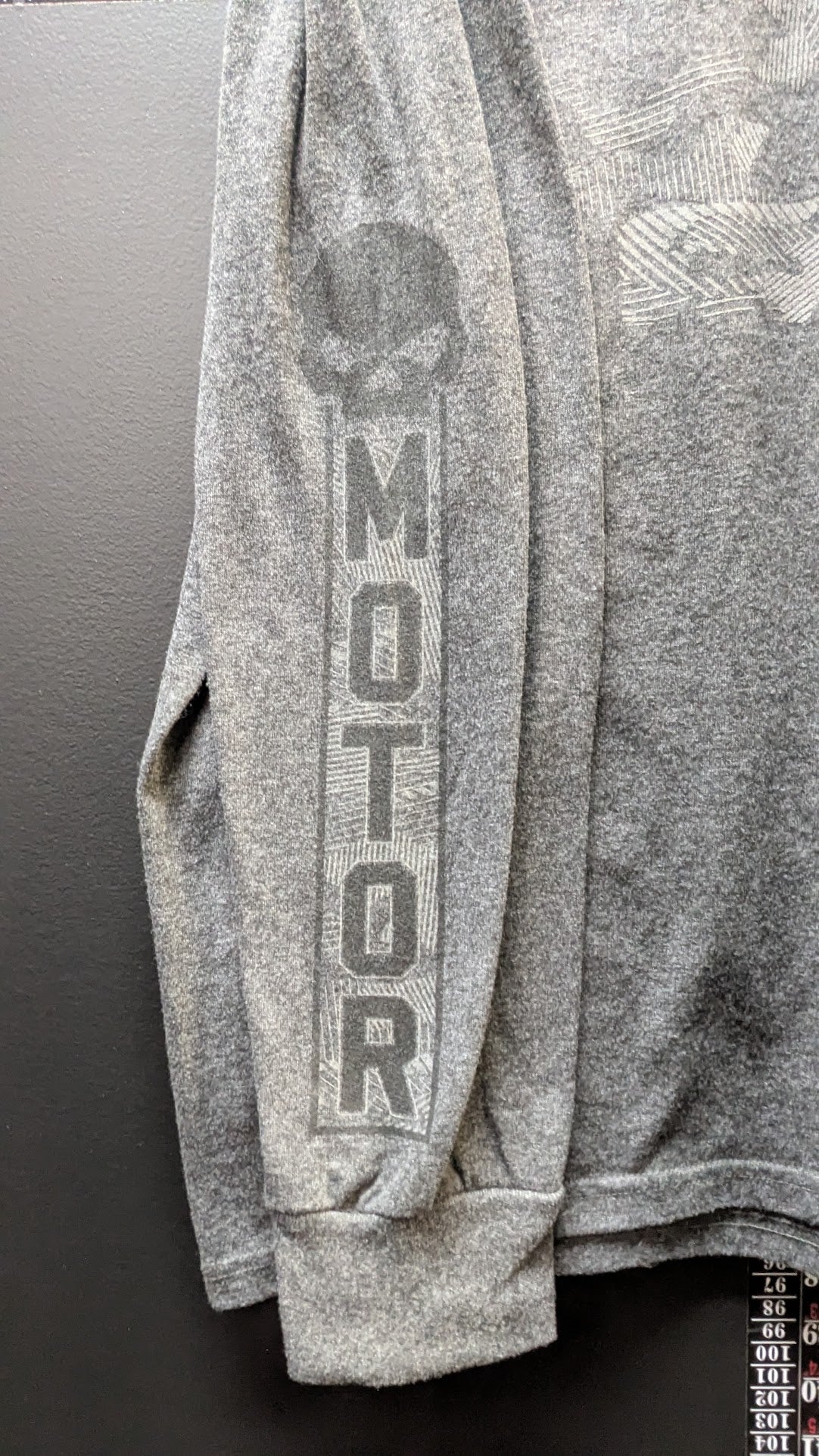 Harley-Davidson Bundaberg Australia Skull Long Sleeve T-Shirt Men's 2XL Gray