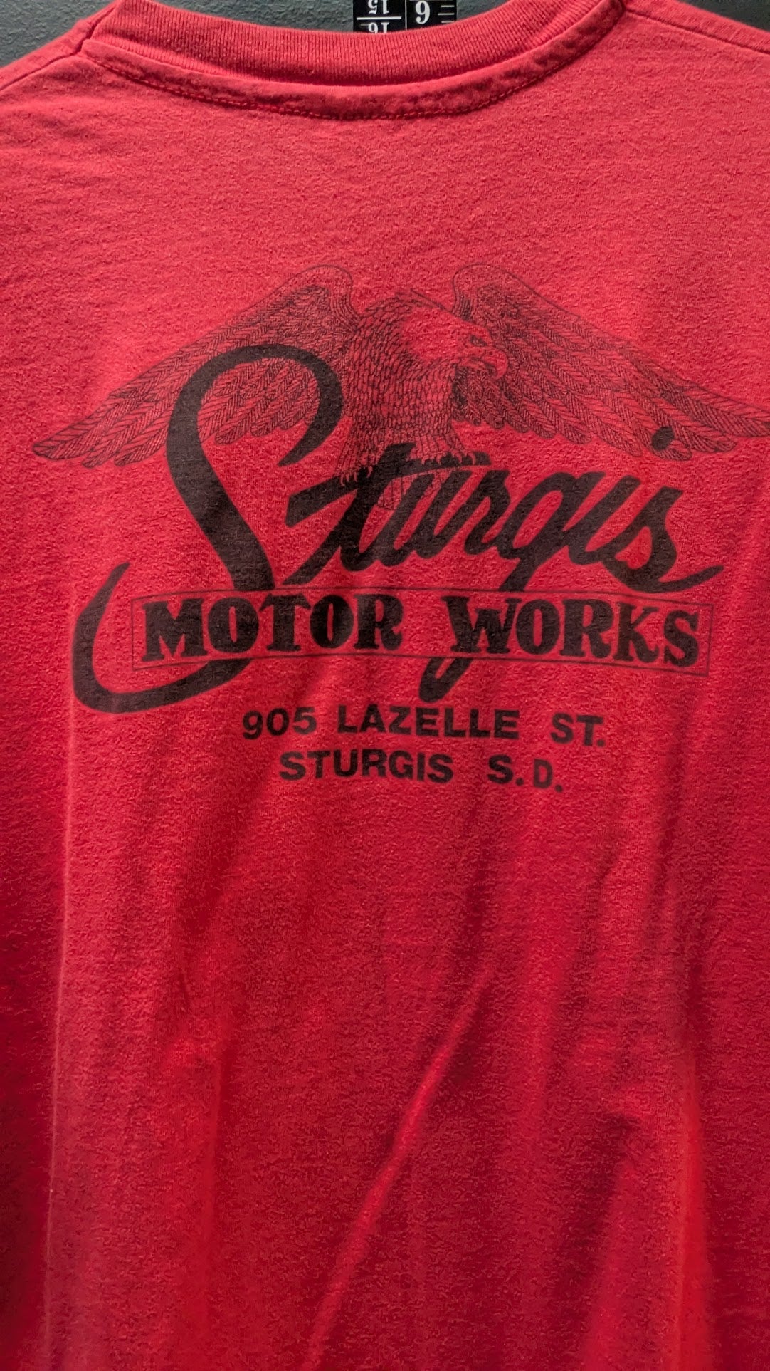 Vintage Broken Spoke Saloon Sturgis SD Single Stitch T-Shirt Men's XL USA Motorcycle Biker