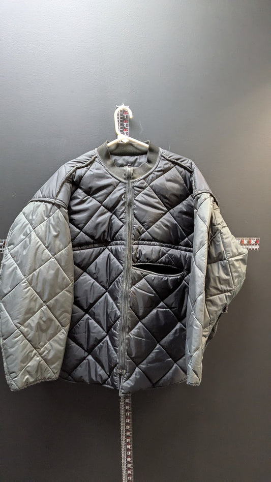 Blauer Quilted Zip-In Jacket Liner Black 3XL Regular Police Duty Coat Insert