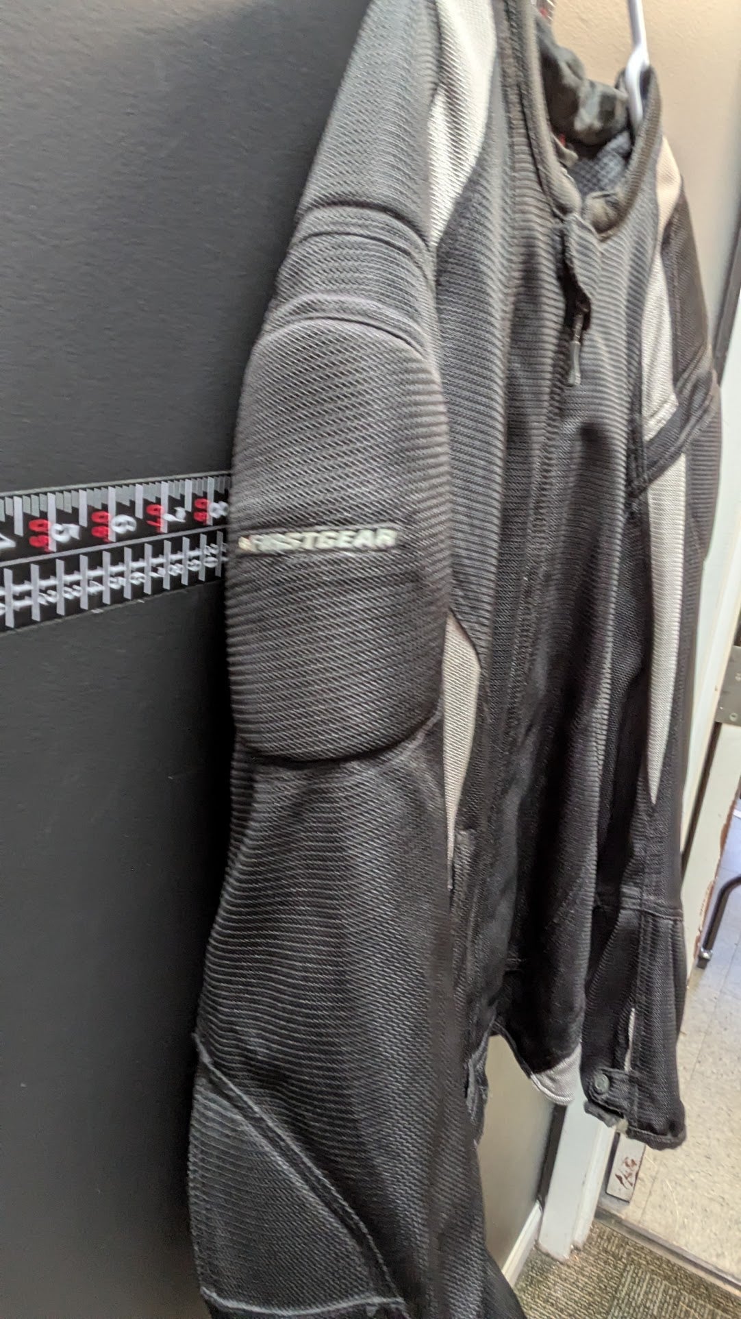 BILT Mesh Motorcycle Riding Jacket Armor Black Gray 3XL CE Padded Riding Coat
