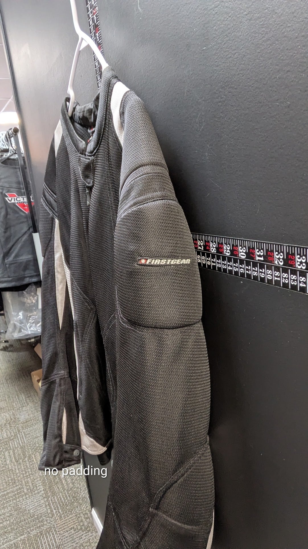 BILT Mesh Motorcycle Riding Jacket Armor Black Gray 3XL CE Padded Riding Coat
