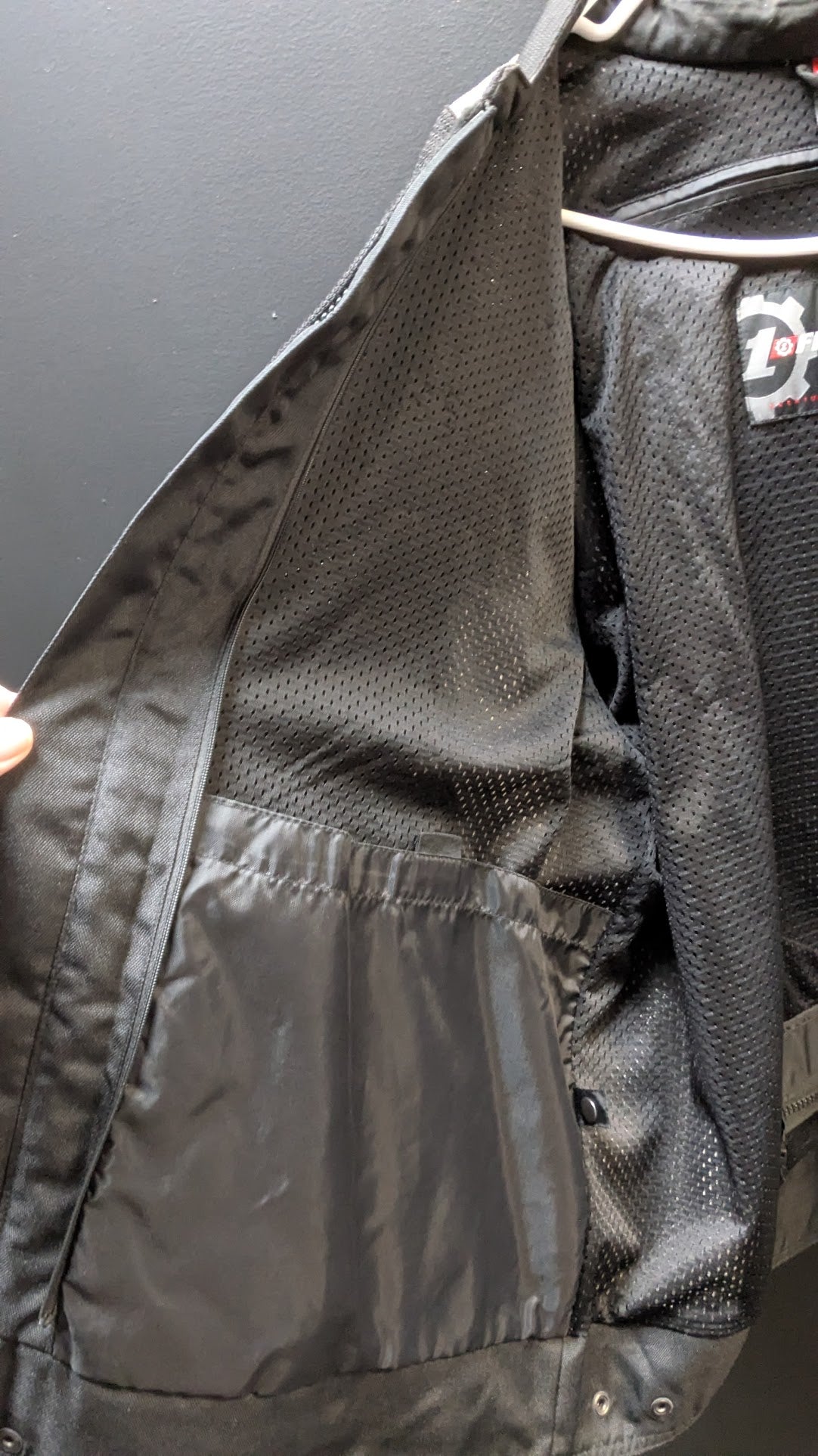 BILT Mesh Motorcycle Riding Jacket Armor Black Gray 3XL CE Padded Riding Coat